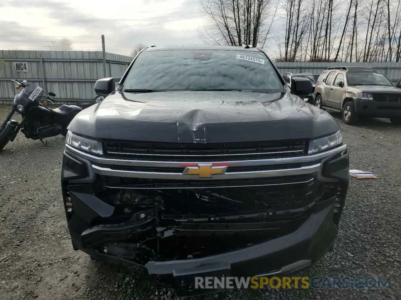 5 Photograph of a damaged car 1GNSCCKD3PR125671 CHEVROLET SUBURBAN 2023