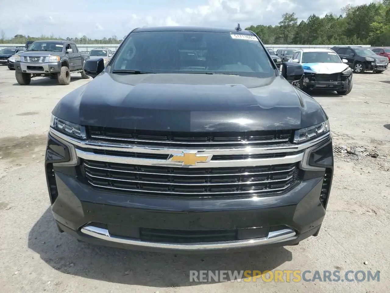5 Photograph of a damaged car 1GNSCCKD3PR320072 CHEVROLET SUBURBAN 2023