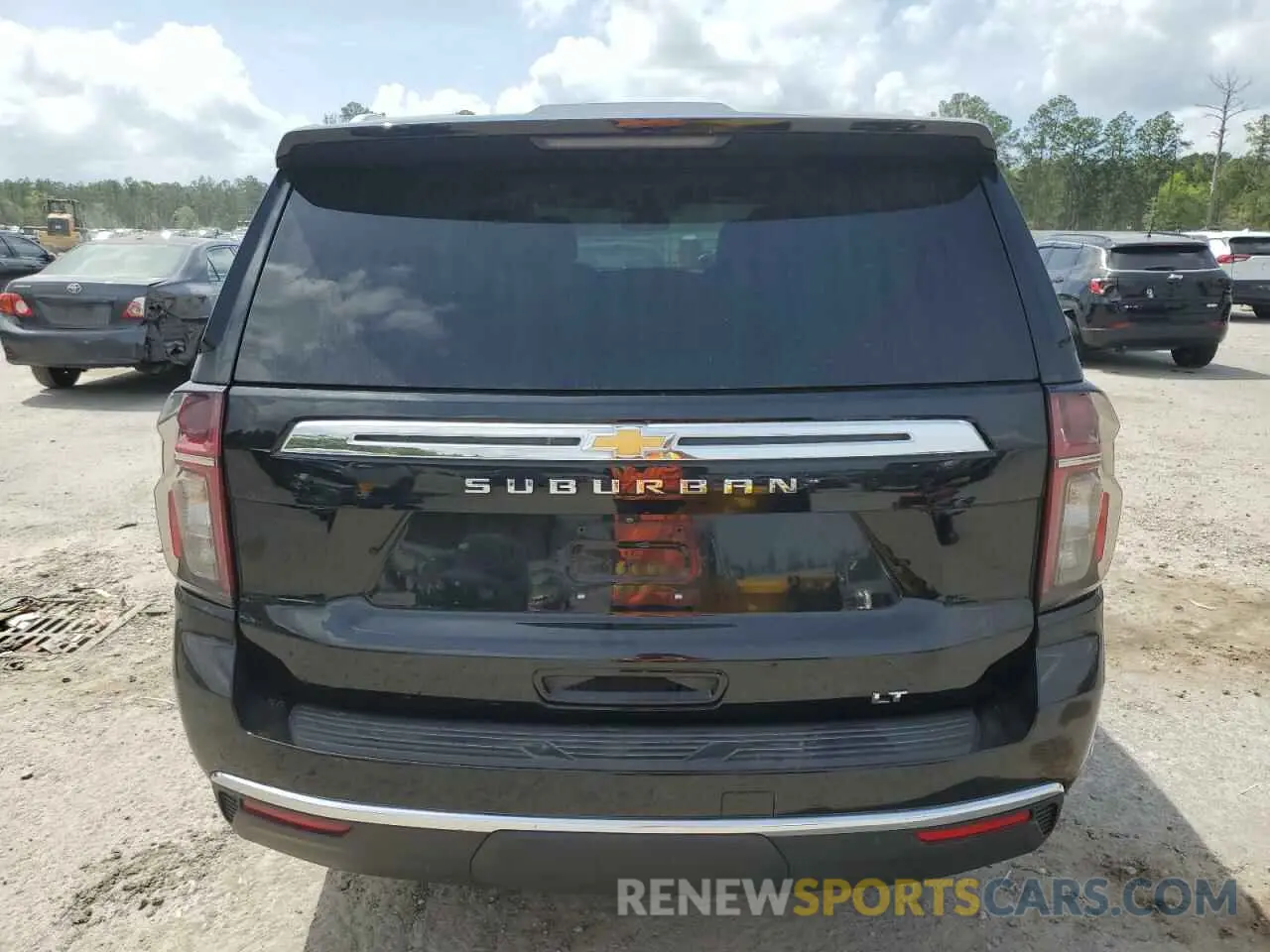 6 Photograph of a damaged car 1GNSCCKD3PR320072 CHEVROLET SUBURBAN 2023