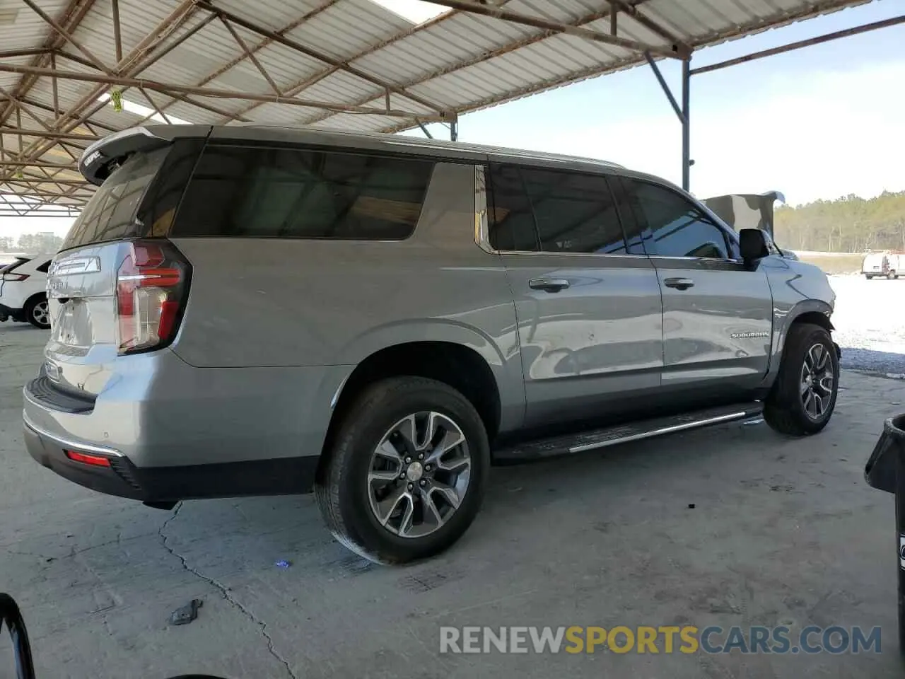 3 Photograph of a damaged car 1GNSCCKD5PR308814 CHEVROLET SUBURBAN 2023