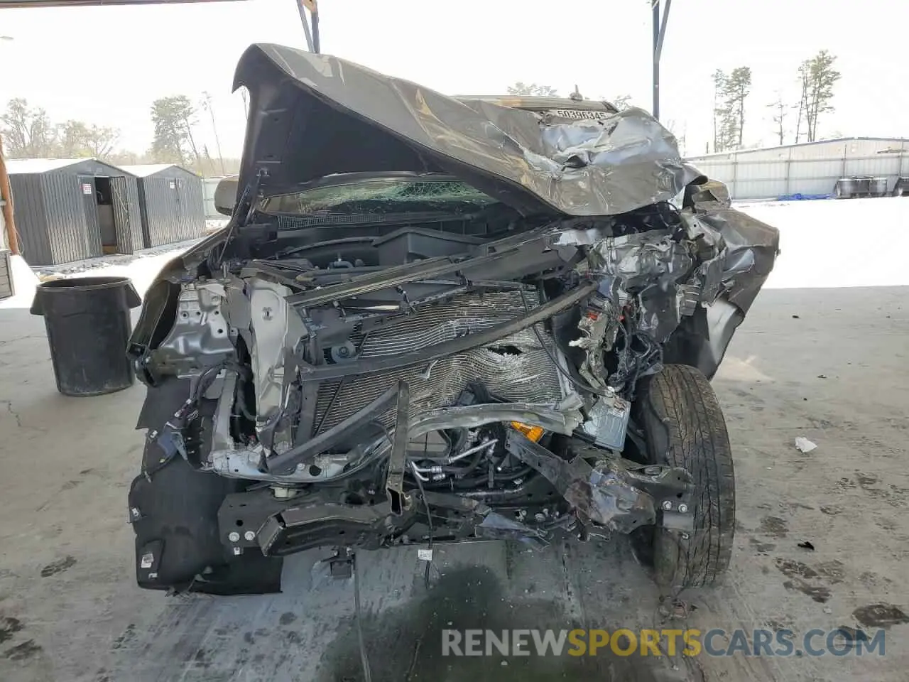 5 Photograph of a damaged car 1GNSCCKD5PR308814 CHEVROLET SUBURBAN 2023