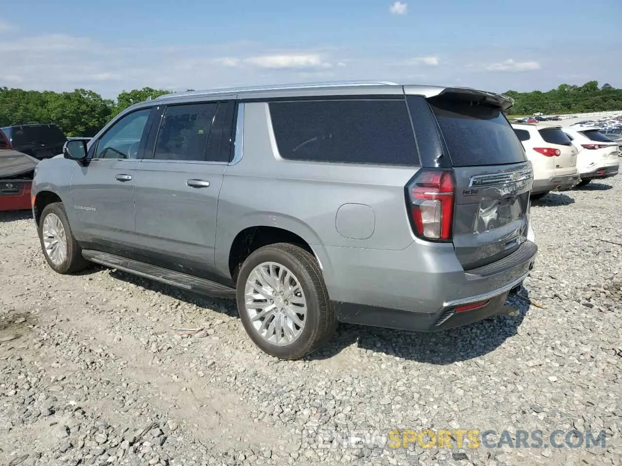 2 Photograph of a damaged car 1GNSCCKDXPR530328 CHEVROLET SUBURBAN 2023