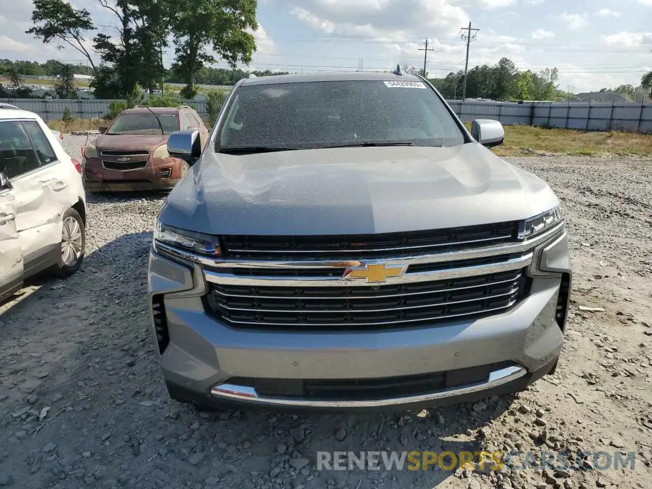 5 Photograph of a damaged car 1GNSCCKDXPR530328 CHEVROLET SUBURBAN 2023