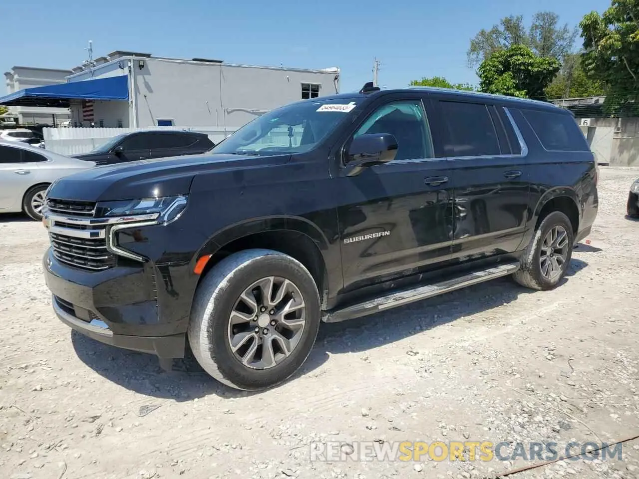 1 Photograph of a damaged car 1GNSCCKT0PR325477 CHEVROLET SUBURBAN 2023