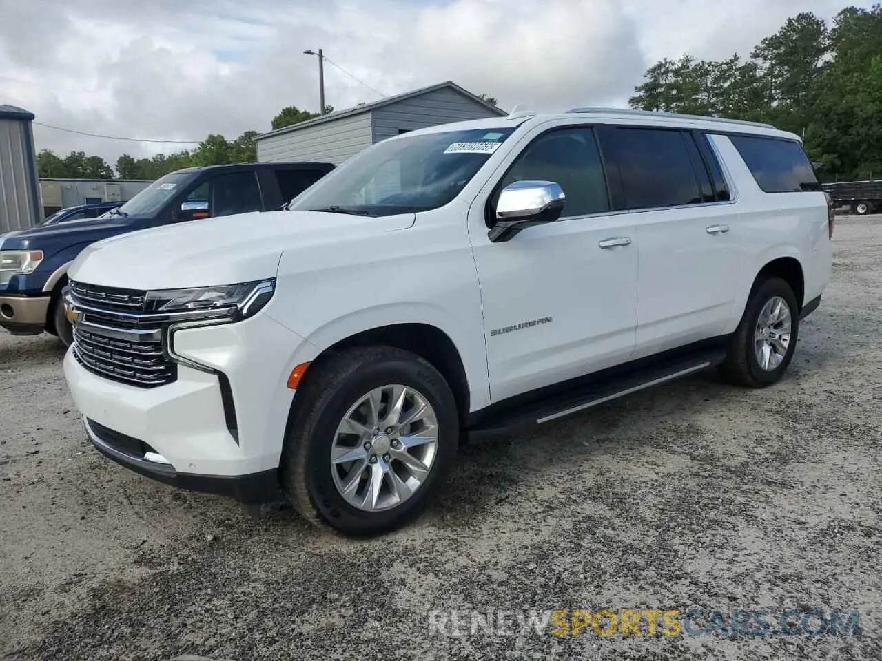 1 Photograph of a damaged car 1GNSCFKD0PR504435 CHEVROLET SUBURBAN 2023