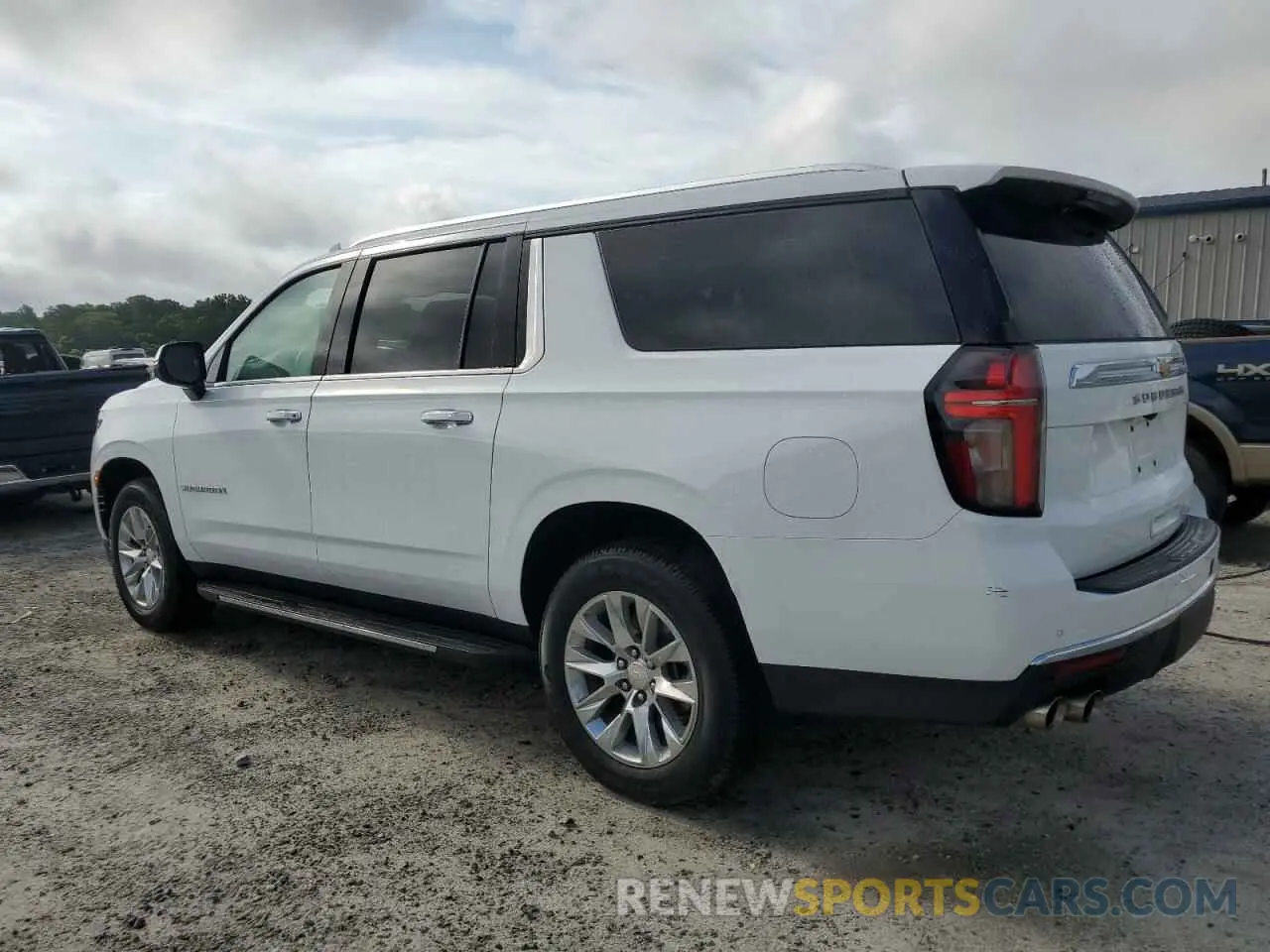 2 Photograph of a damaged car 1GNSCFKD0PR504435 CHEVROLET SUBURBAN 2023