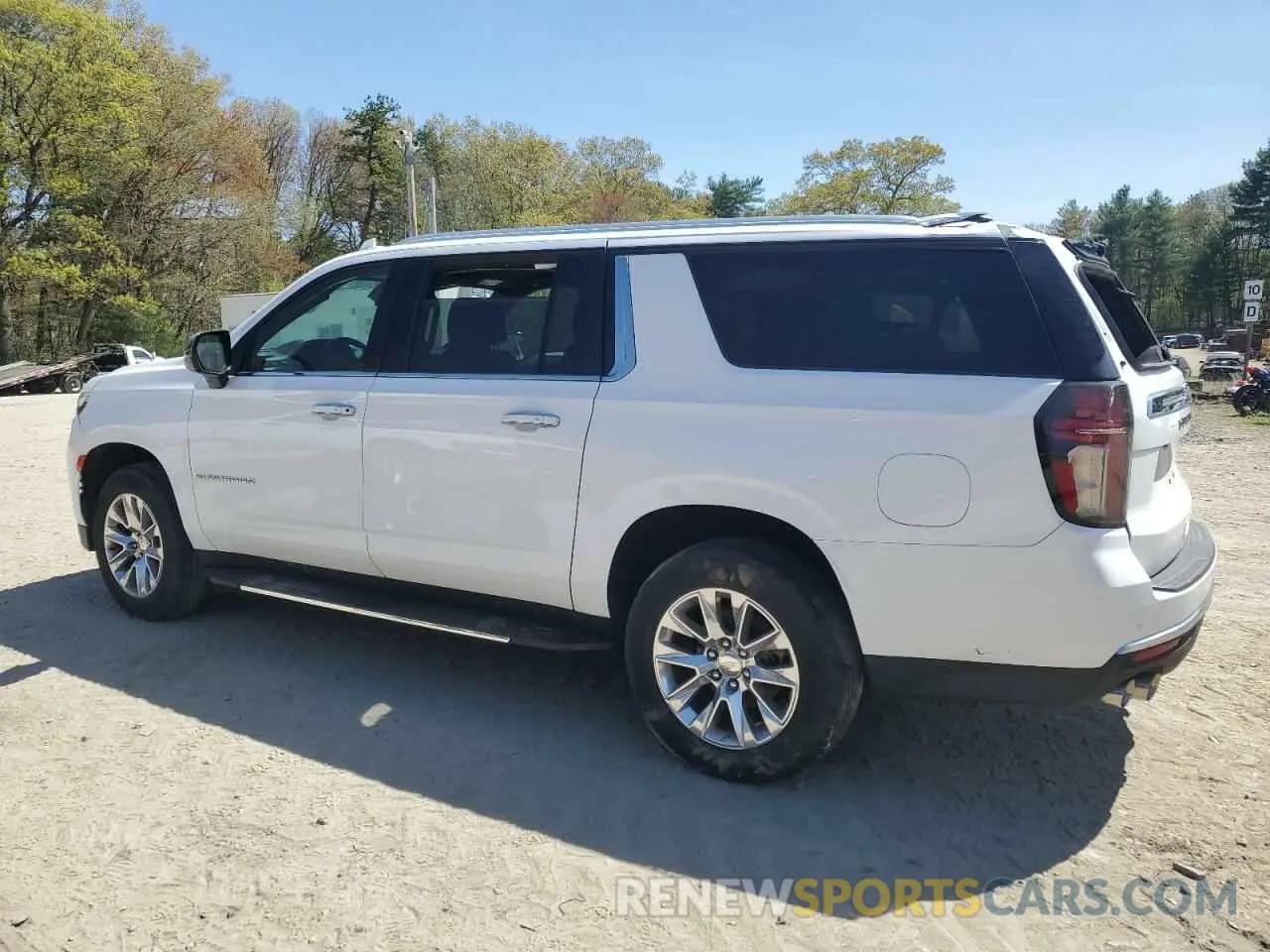 2 Photograph of a damaged car 1GNSCFKD1PR430166 CHEVROLET SUBURBAN 2023