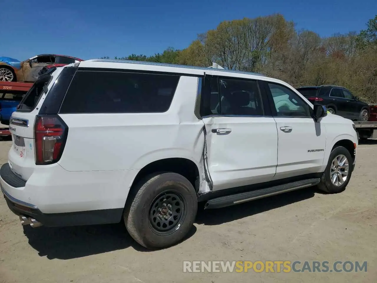 3 Photograph of a damaged car 1GNSCFKD1PR430166 CHEVROLET SUBURBAN 2023