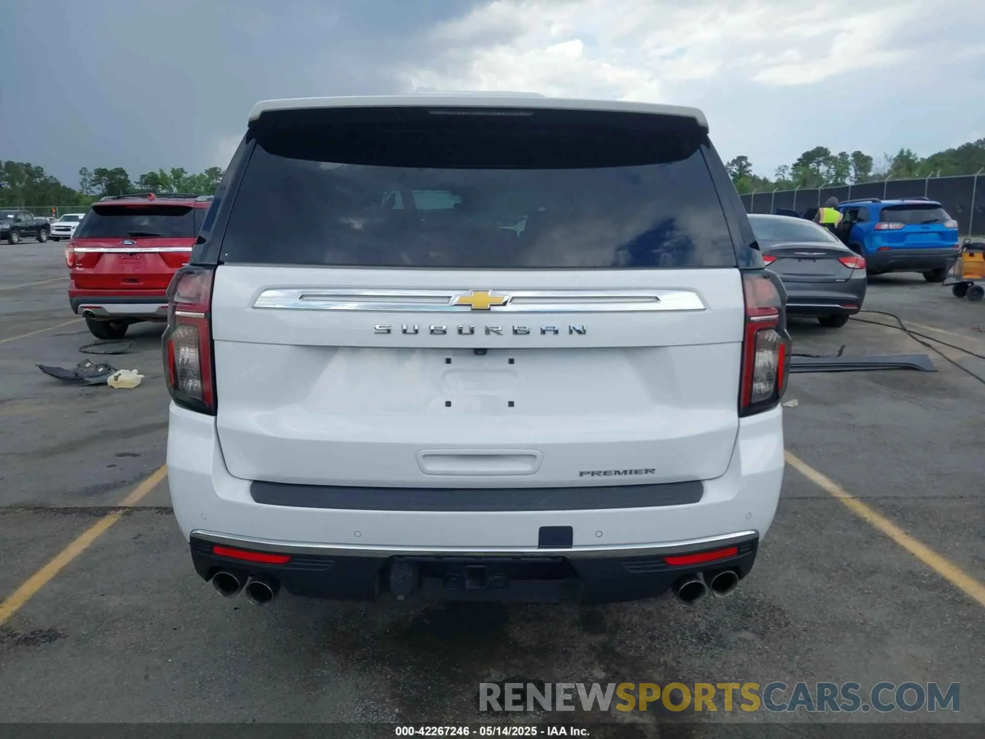 16 Photograph of a damaged car 1GNSCFKD1PR430572 CHEVROLET SUBURBAN 2023