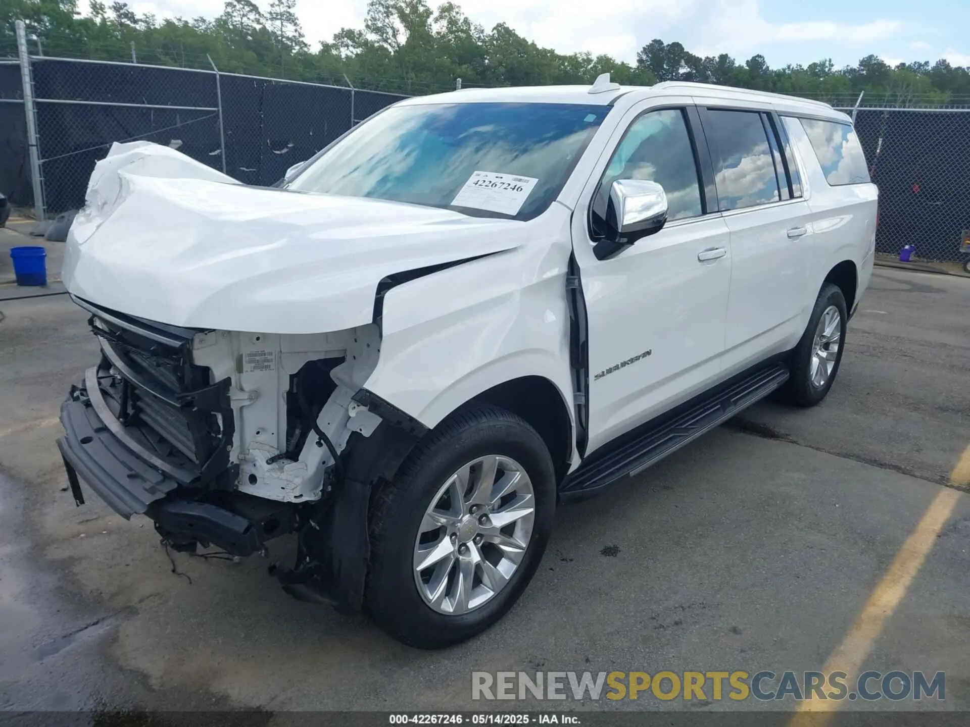 2 Photograph of a damaged car 1GNSCFKD1PR430572 CHEVROLET SUBURBAN 2023