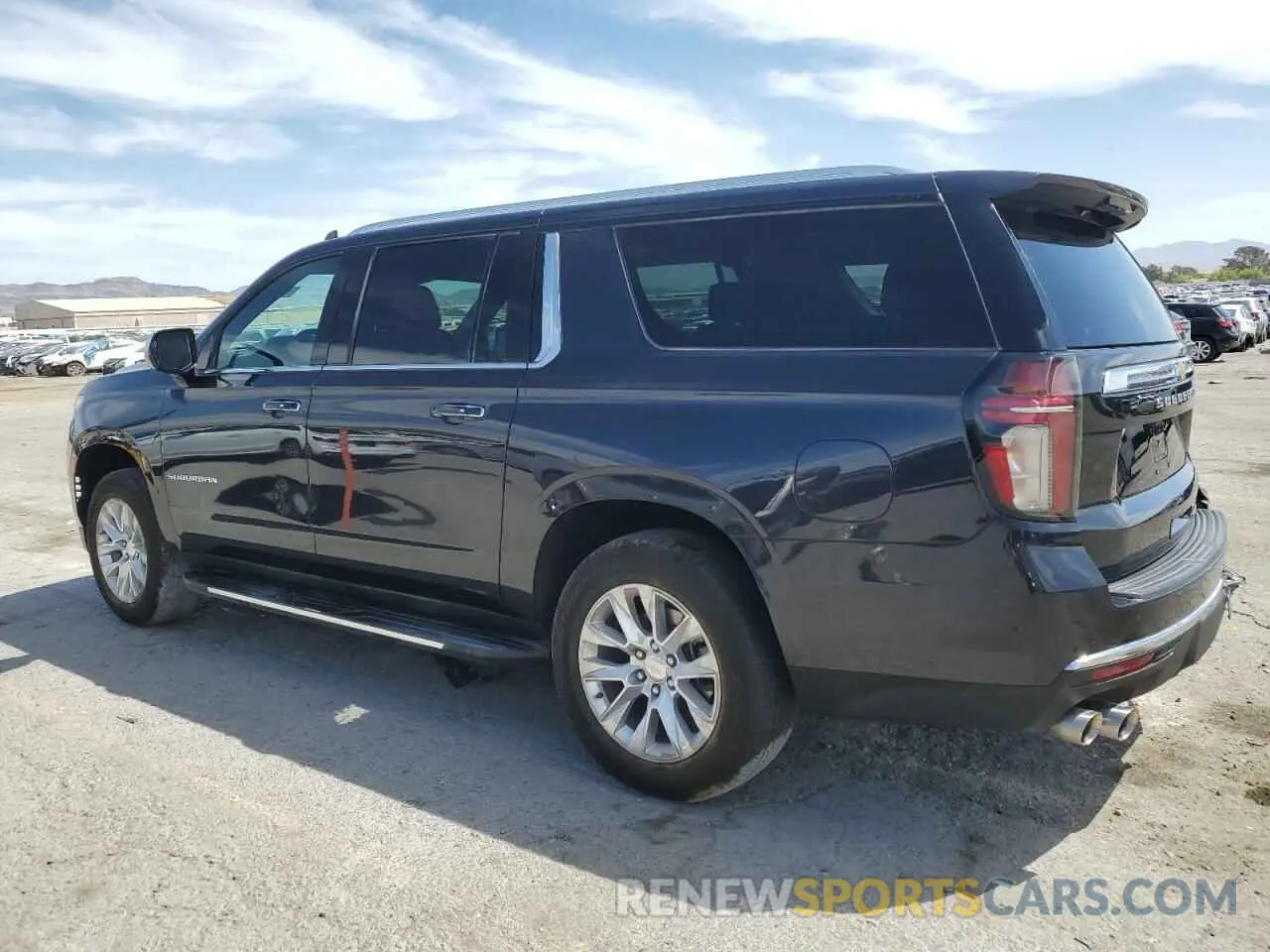 2 Photograph of a damaged car 1GNSCFKD3PR476310 CHEVROLET SUBURBAN 2023