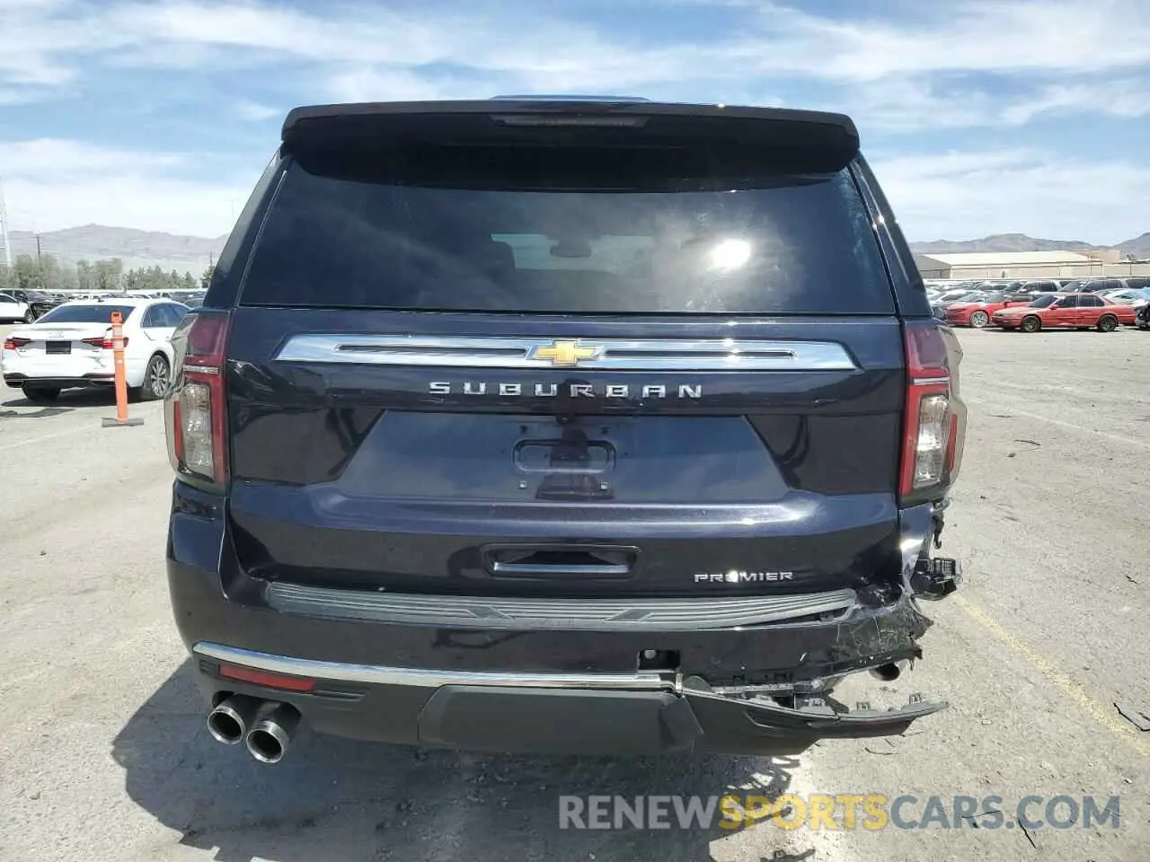 6 Photograph of a damaged car 1GNSCFKD3PR476310 CHEVROLET SUBURBAN 2023