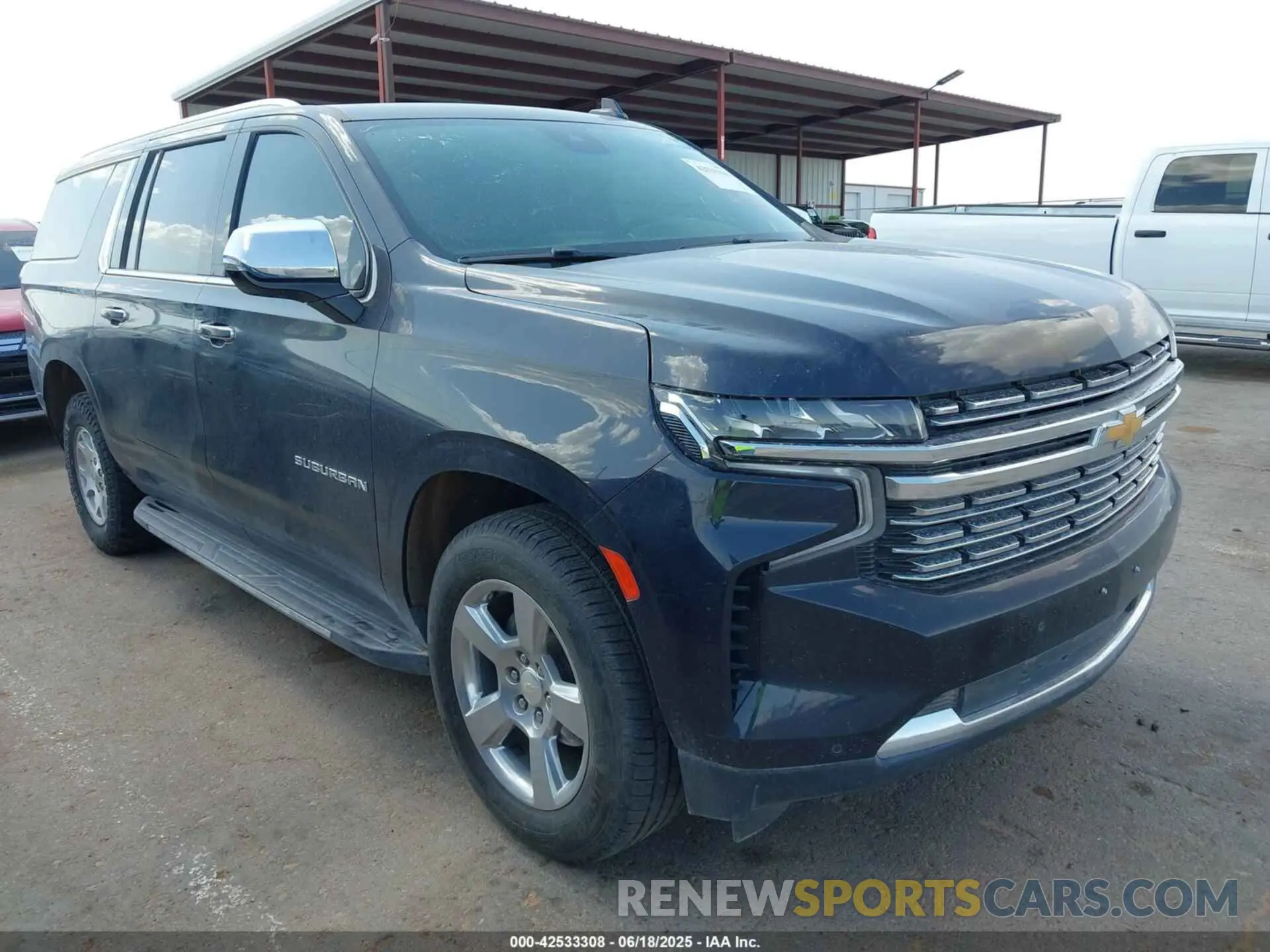1 Photograph of a damaged car 1GNSCFKD4PR364065 CHEVROLET SUBURBAN 2023
