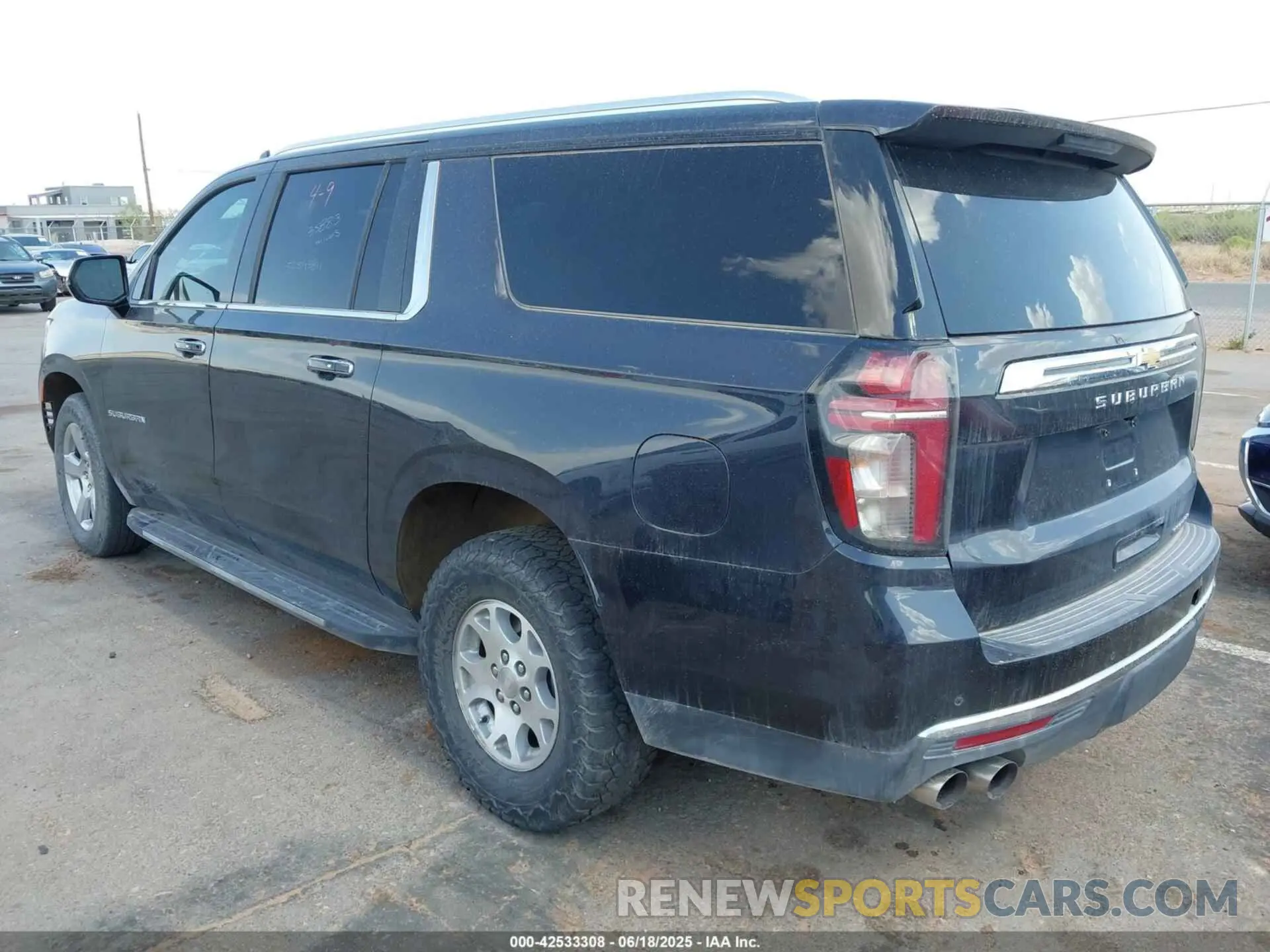 3 Photograph of a damaged car 1GNSCFKD4PR364065 CHEVROLET SUBURBAN 2023