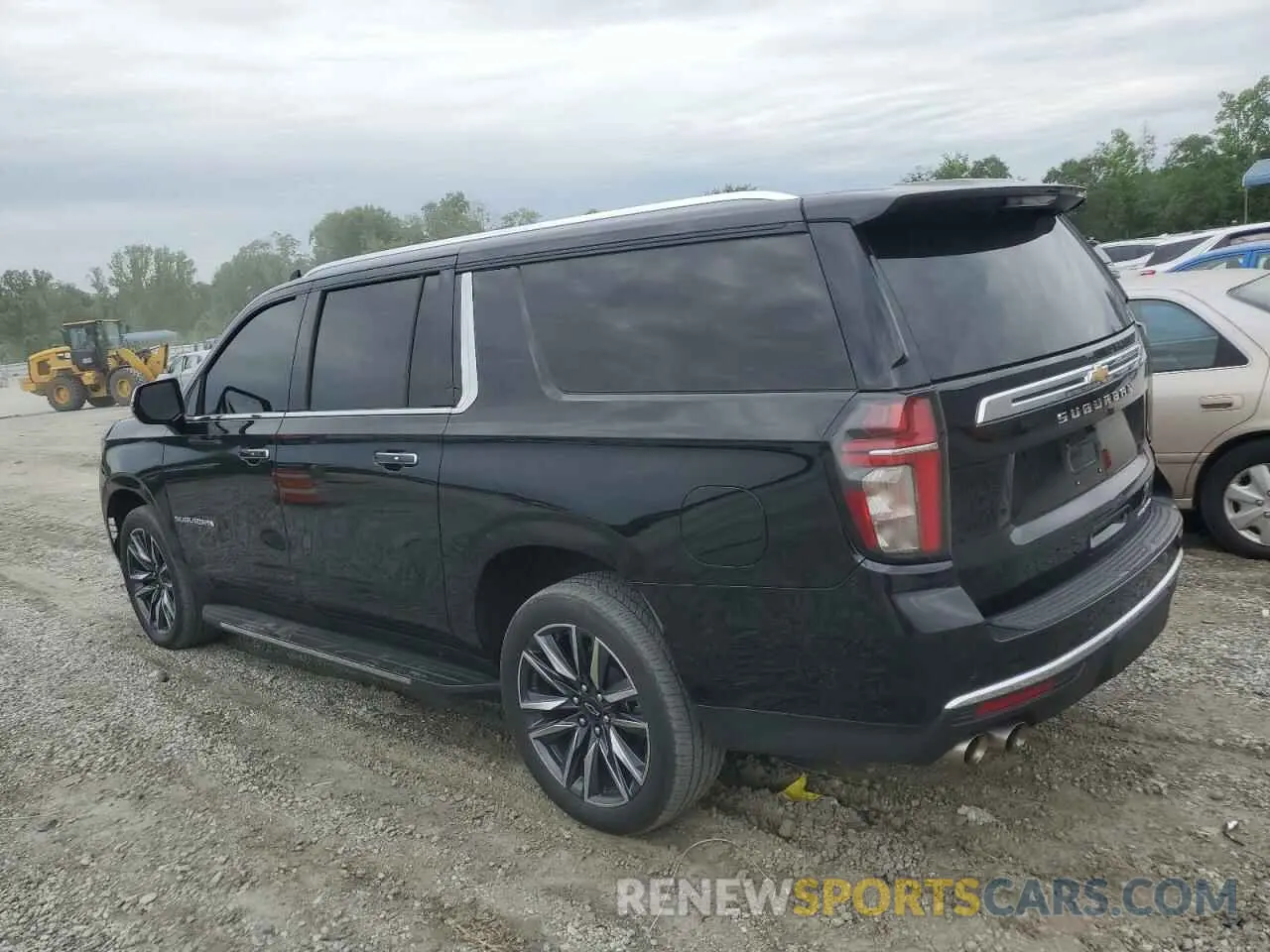 2 Photograph of a damaged car 1GNSCFKD4PR467132 CHEVROLET SUBURBAN 2023