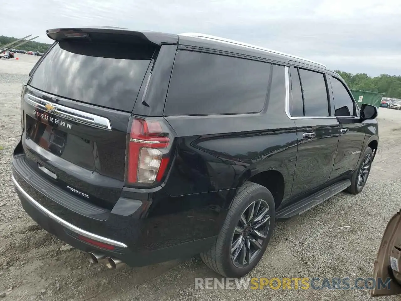 3 Photograph of a damaged car 1GNSCFKD4PR467132 CHEVROLET SUBURBAN 2023