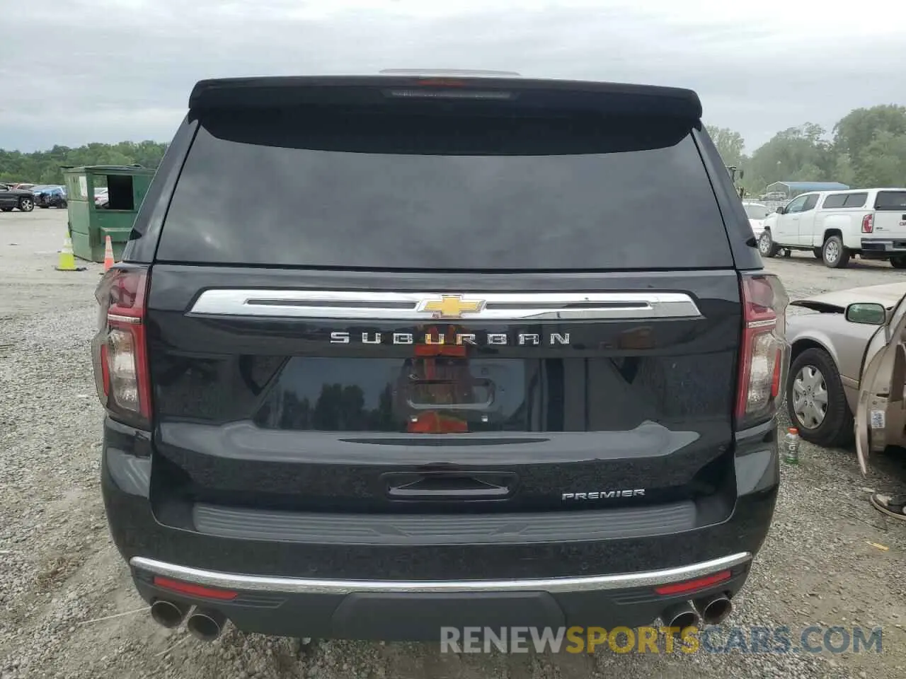 6 Photograph of a damaged car 1GNSCFKD4PR467132 CHEVROLET SUBURBAN 2023