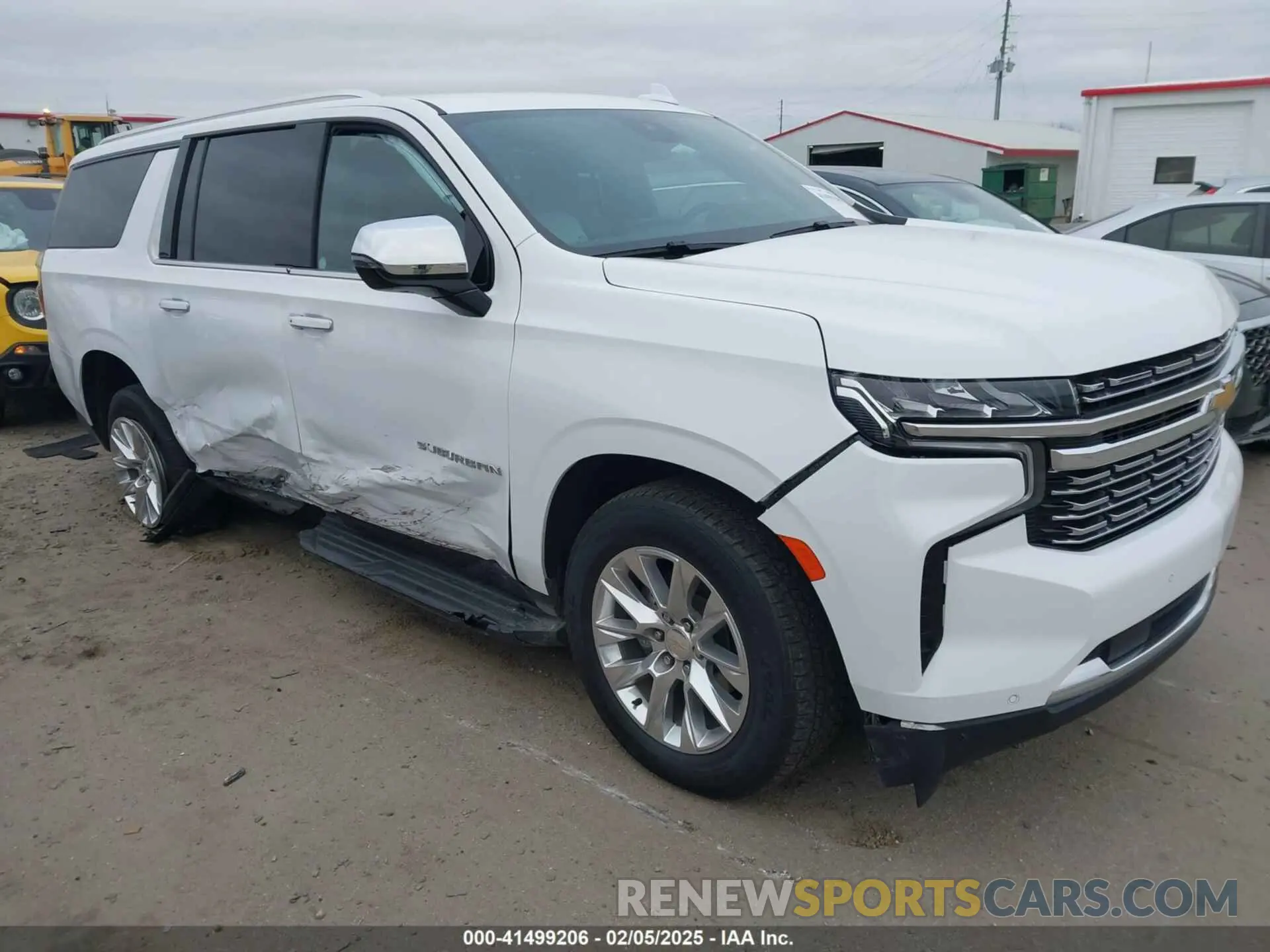 1 Photograph of a damaged car 1GNSCFKD7PR254451 CHEVROLET SUBURBAN 2023