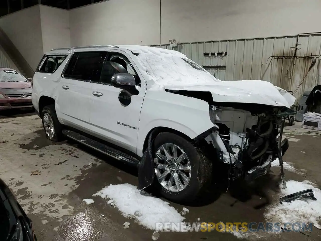 4 Photograph of a damaged car 1GNSCFKD7PR356185 CHEVROLET SUBURBAN 2023