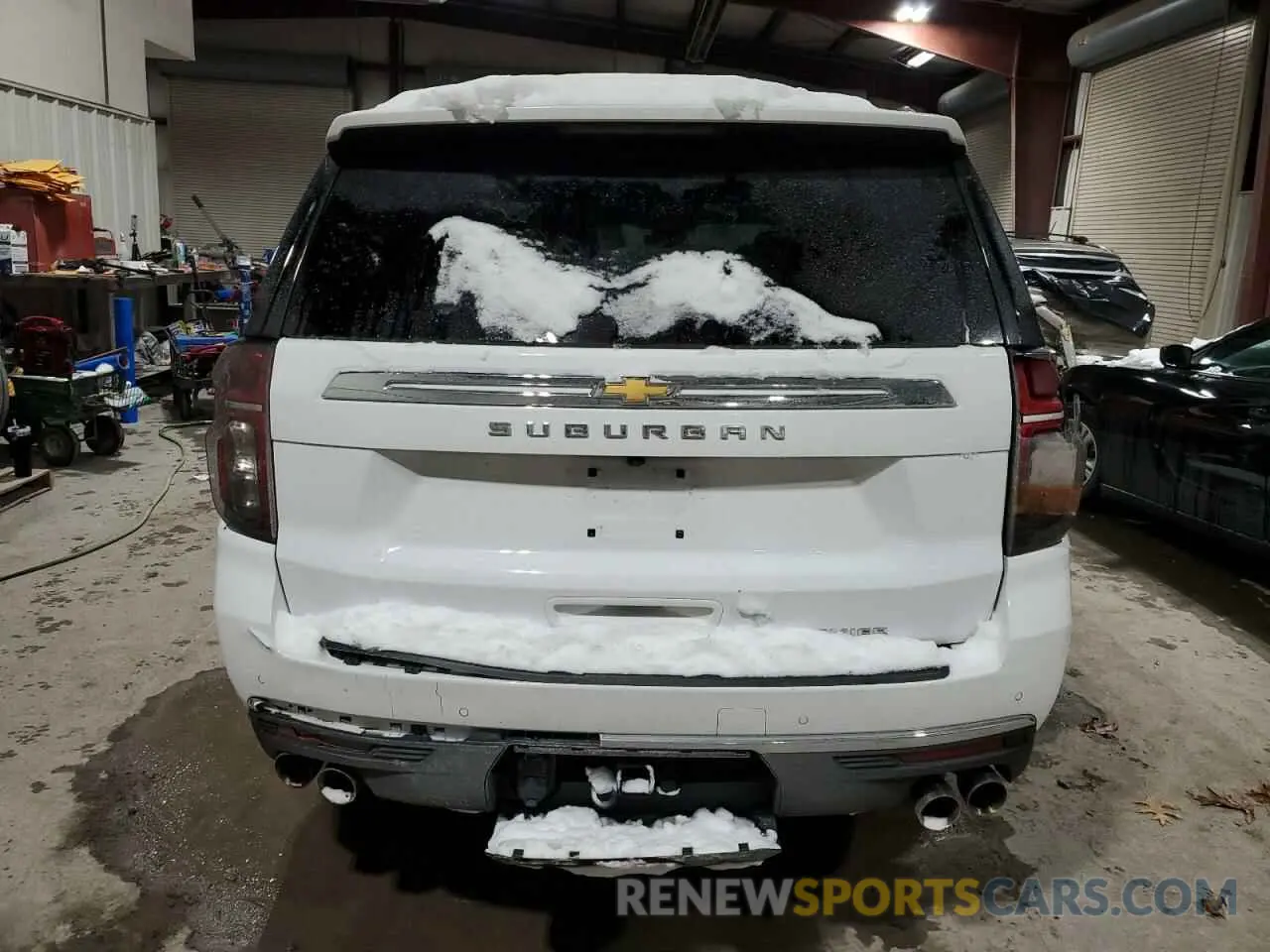 6 Photograph of a damaged car 1GNSCFKD7PR356185 CHEVROLET SUBURBAN 2023