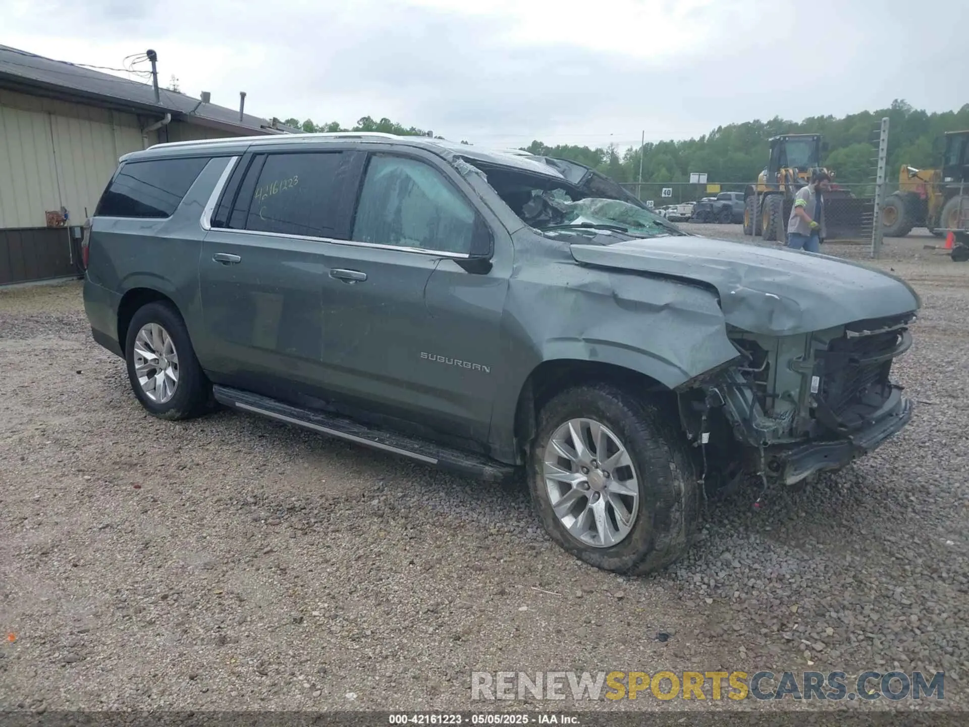 1 Photograph of a damaged car 1GNSCFKD7PR463950 CHEVROLET SUBURBAN 2023