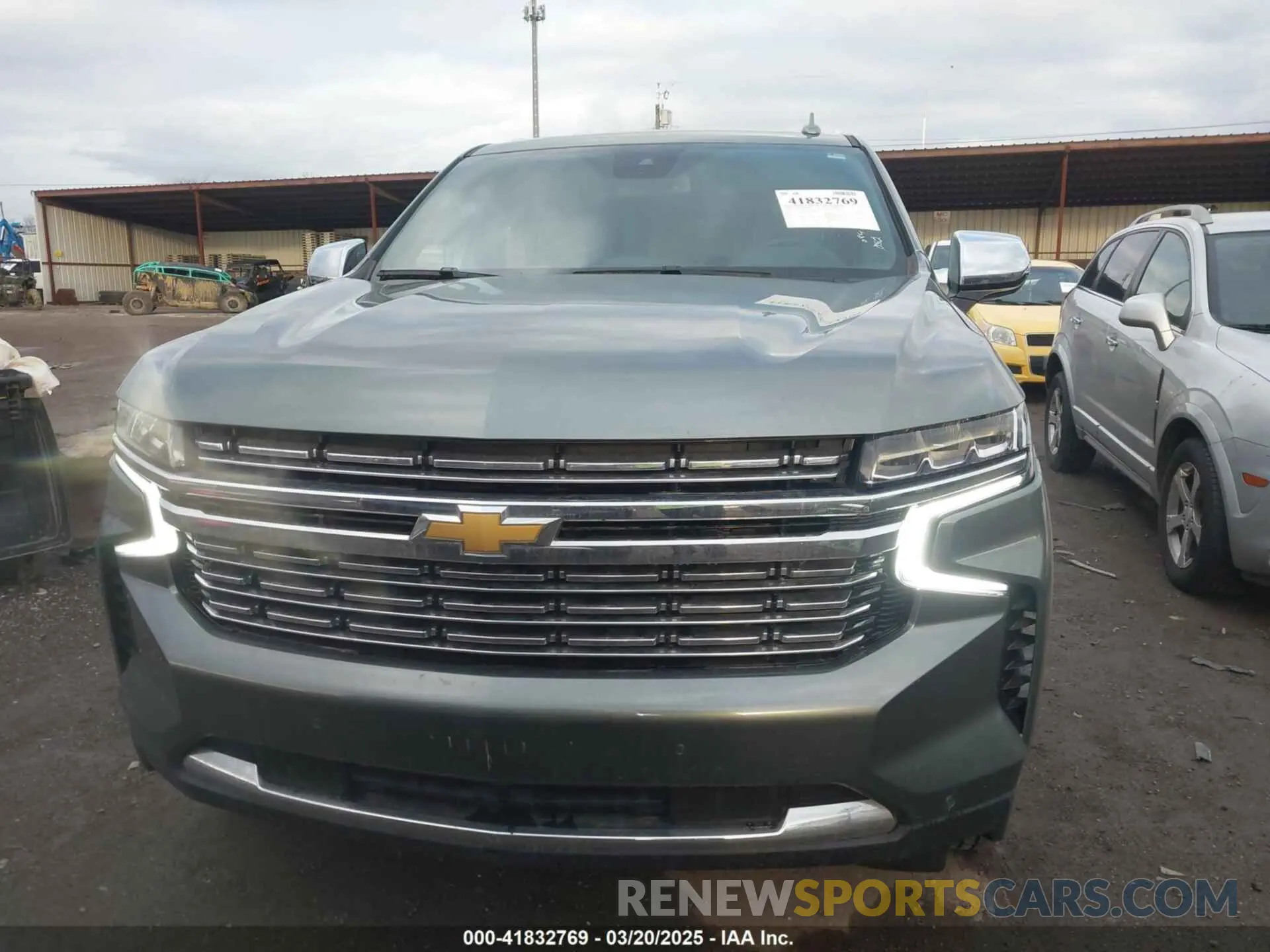 13 Photograph of a damaged car 1GNSCFKD7PR519997 CHEVROLET SUBURBAN 2023
