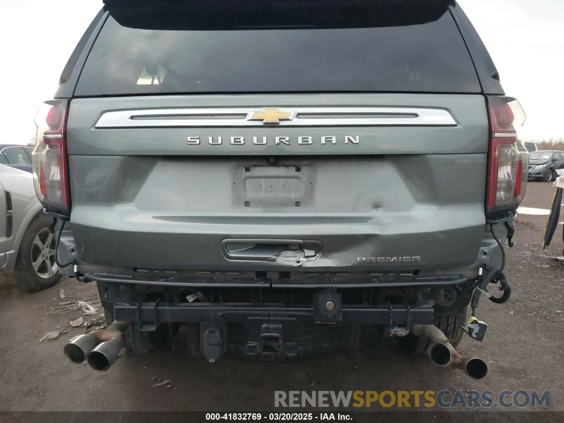 6 Photograph of a damaged car 1GNSCFKD7PR519997 CHEVROLET SUBURBAN 2023