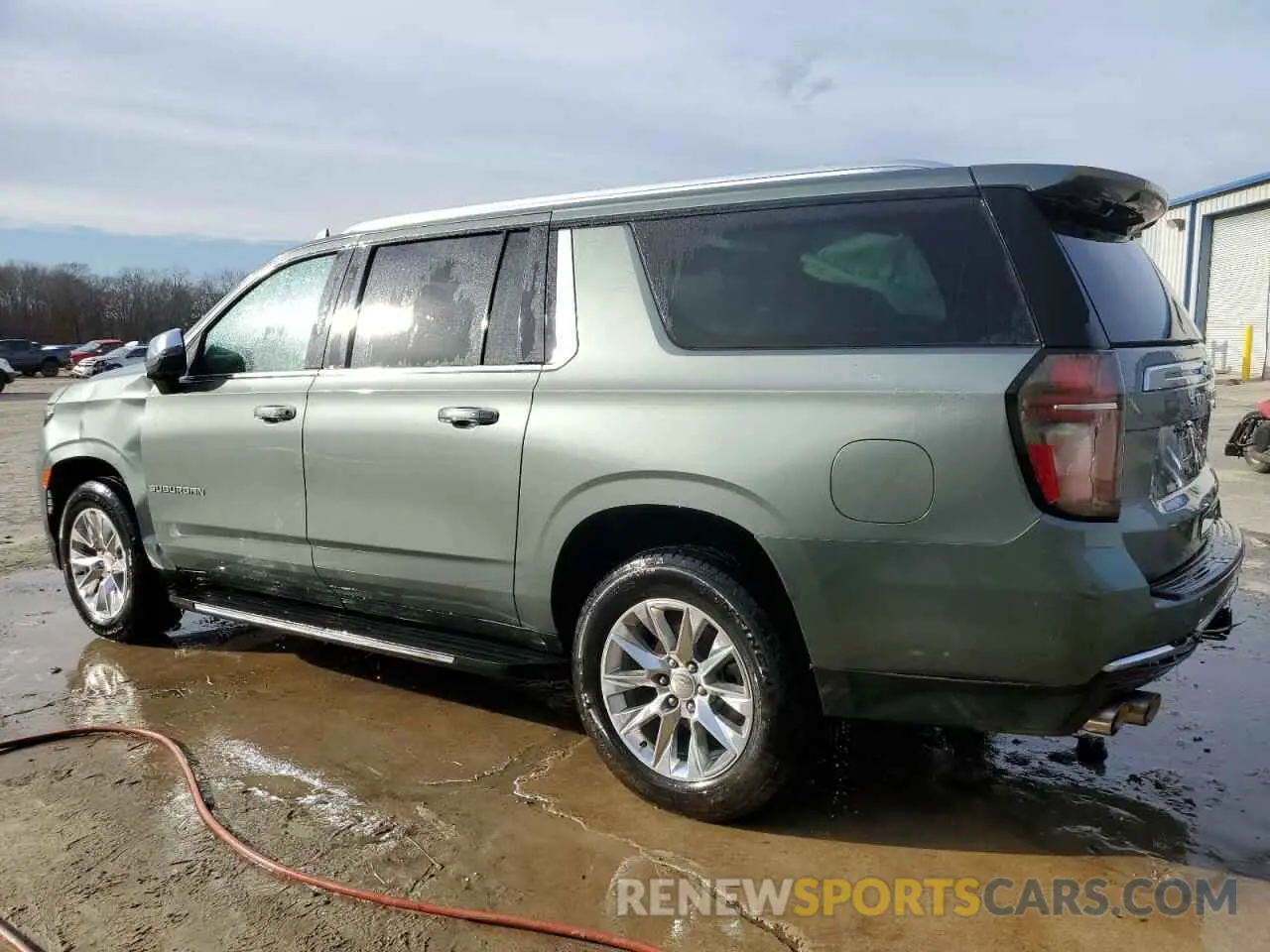 2 Photograph of a damaged car 1GNSCFKD8PR364537 CHEVROLET SUBURBAN 2023