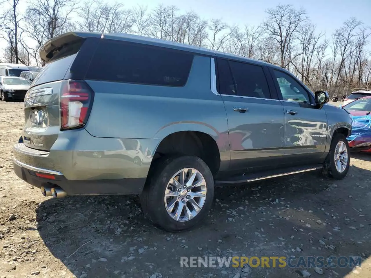 3 Photograph of a damaged car 1GNSCFKD9PR550376 CHEVROLET SUBURBAN 2023