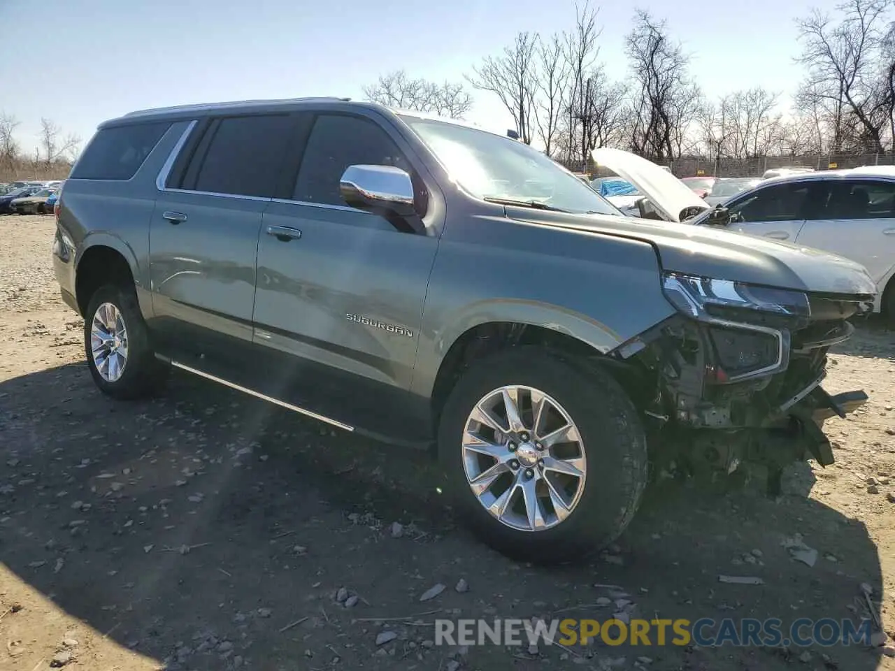 4 Photograph of a damaged car 1GNSCFKD9PR550376 CHEVROLET SUBURBAN 2023