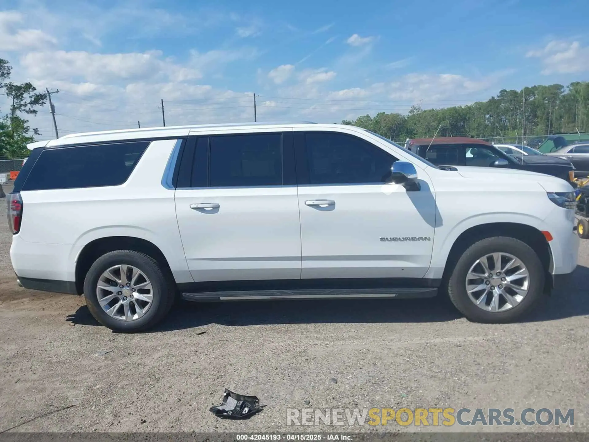 13 Photograph of a damaged car 1GNSCFKDXPR371053 CHEVROLET SUBURBAN 2023