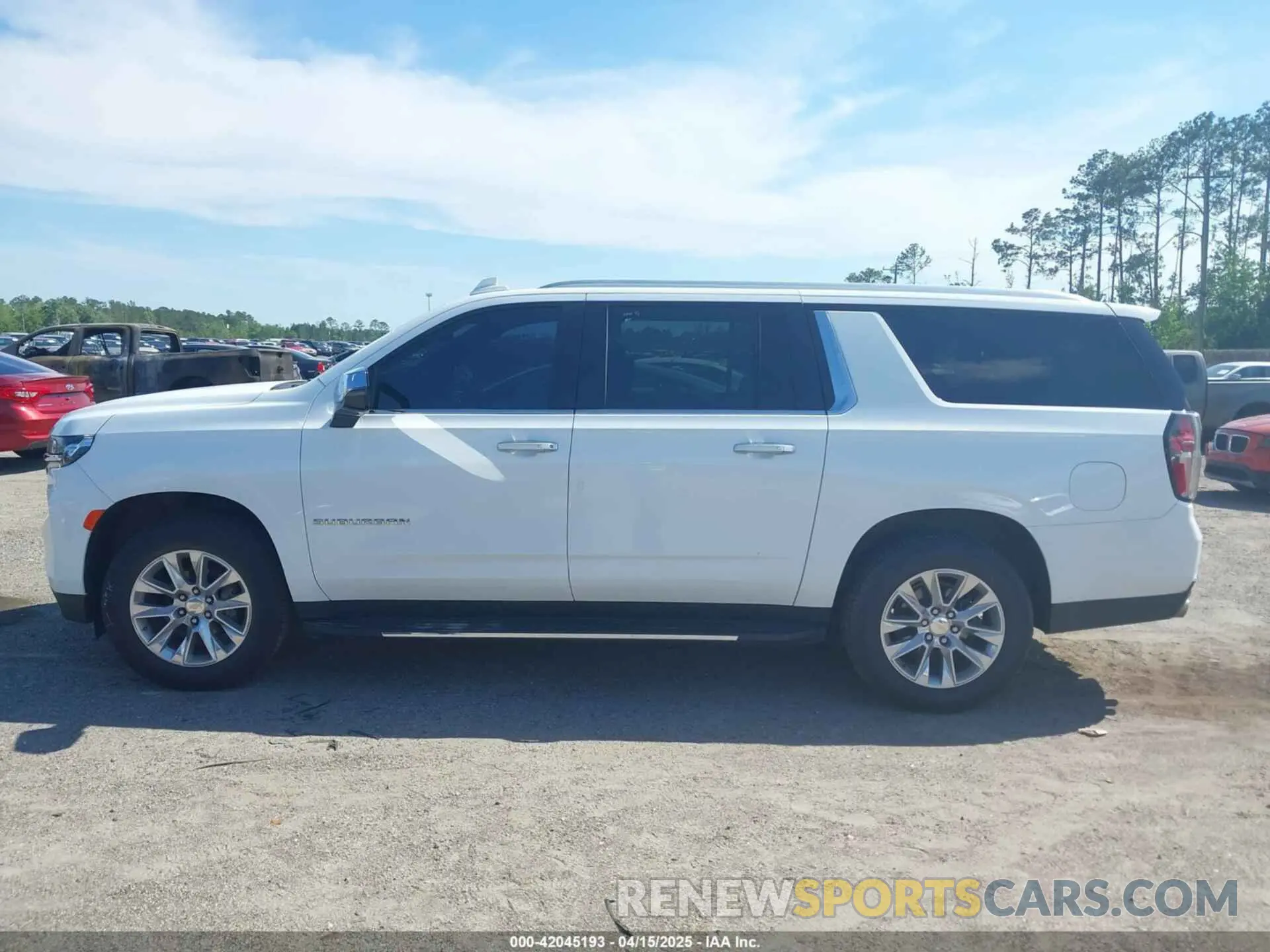 14 Photograph of a damaged car 1GNSCFKDXPR371053 CHEVROLET SUBURBAN 2023