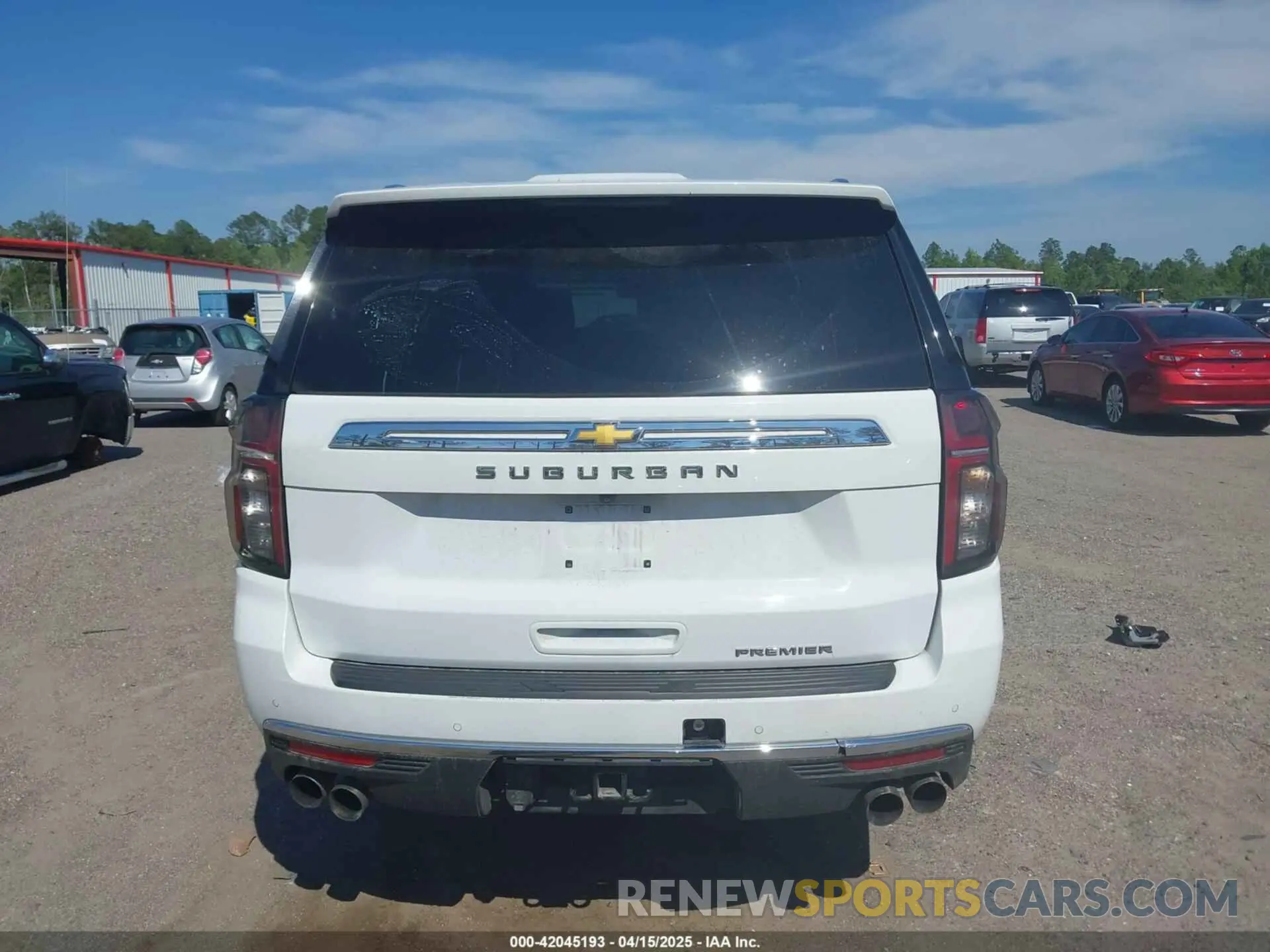 16 Photograph of a damaged car 1GNSCFKDXPR371053 CHEVROLET SUBURBAN 2023