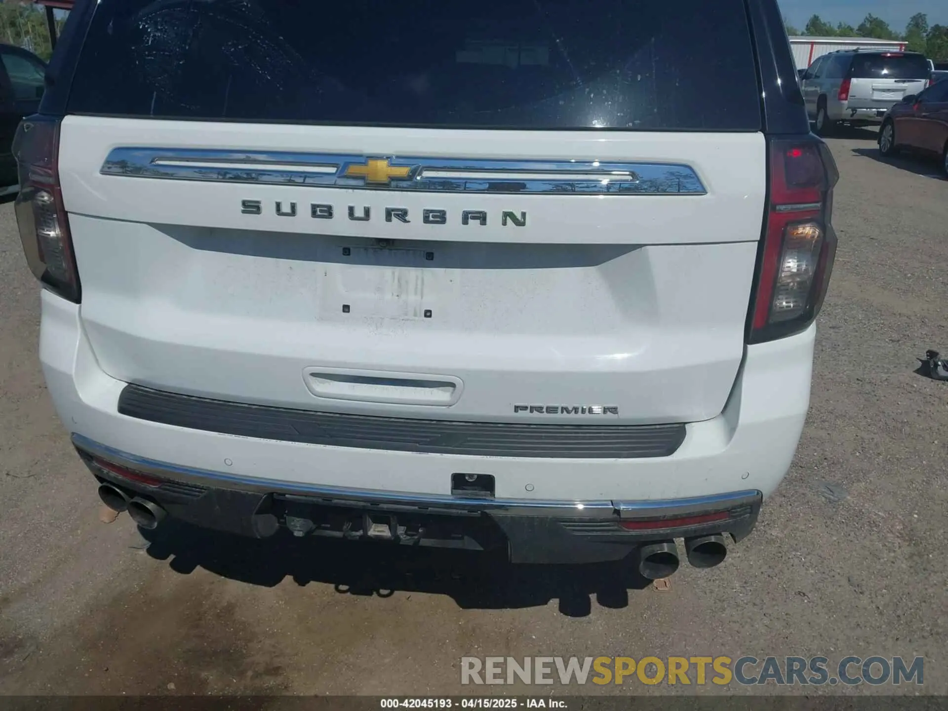 6 Photograph of a damaged car 1GNSCFKDXPR371053 CHEVROLET SUBURBAN 2023