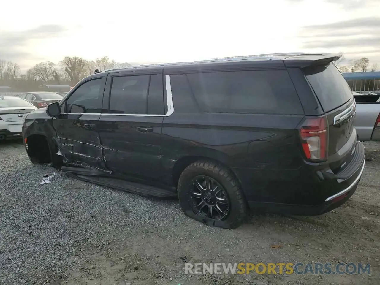 2 Photograph of a damaged car 1GNSKBET9PR554250 CHEVROLET SUBURBAN 2023