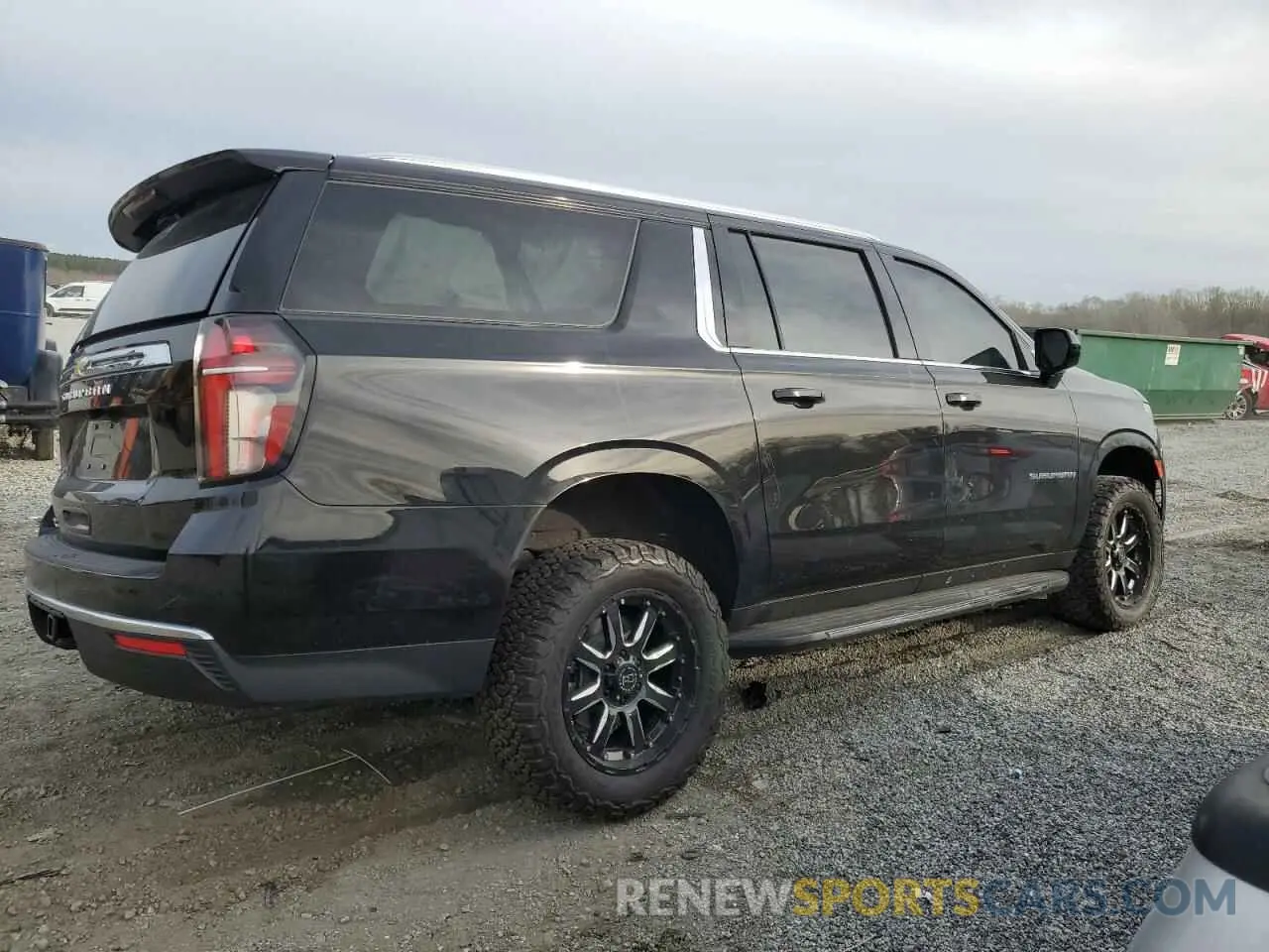 3 Photograph of a damaged car 1GNSKBET9PR554250 CHEVROLET SUBURBAN 2023
