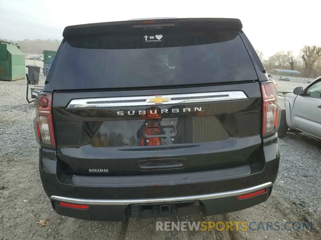 6 Photograph of a damaged car 1GNSKBET9PR554250 CHEVROLET SUBURBAN 2023