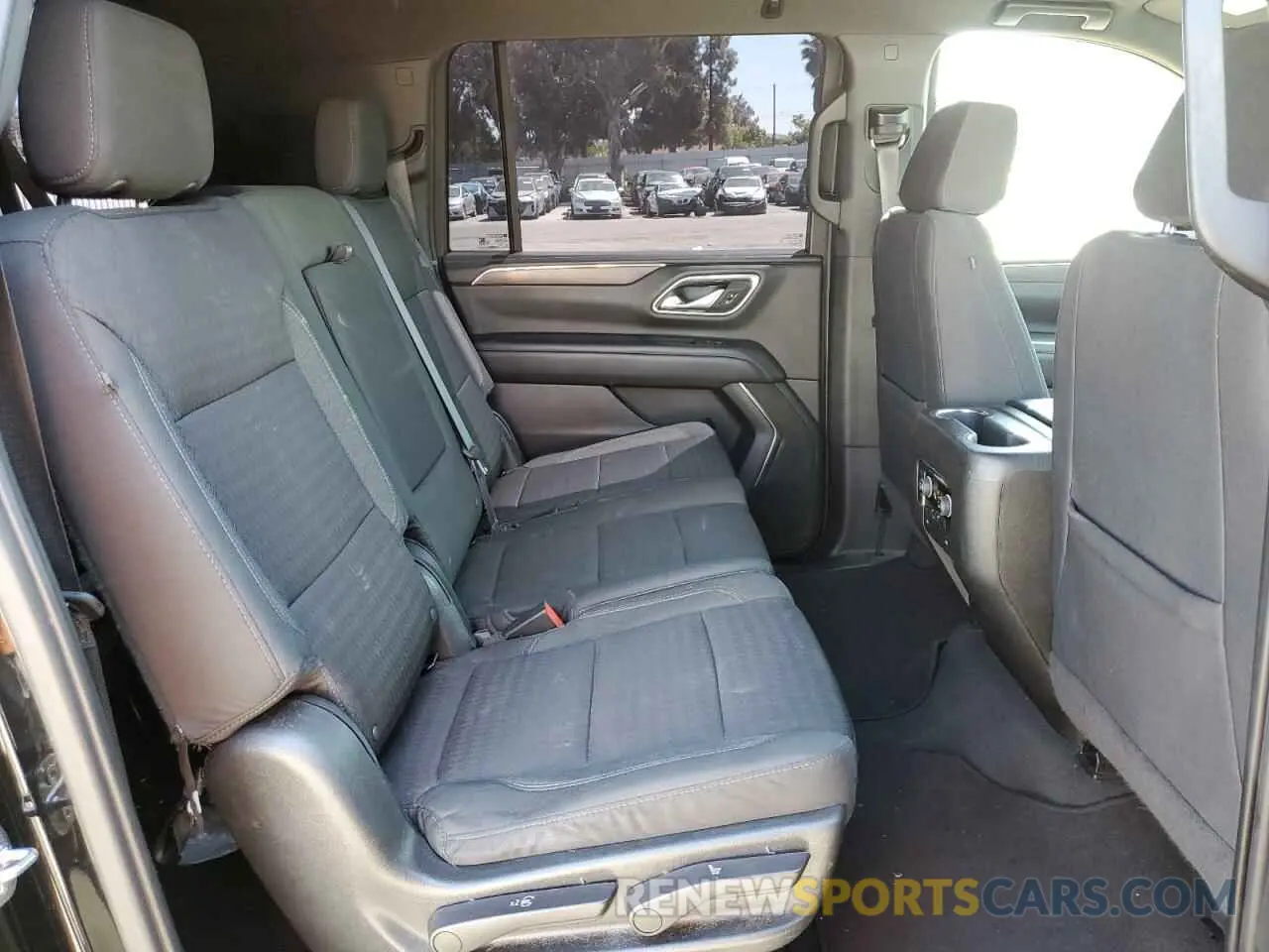 11 Photograph of a damaged car 1GNSKBKD0PR129979 CHEVROLET SUBURBAN 2023