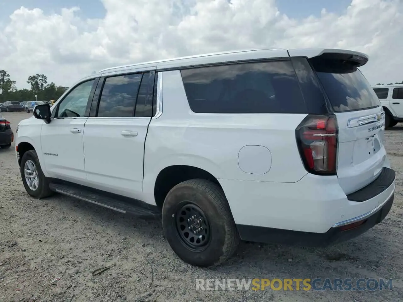 2 Photograph of a damaged car 1GNSKBKD6PR109736 CHEVROLET SUBURBAN 2023