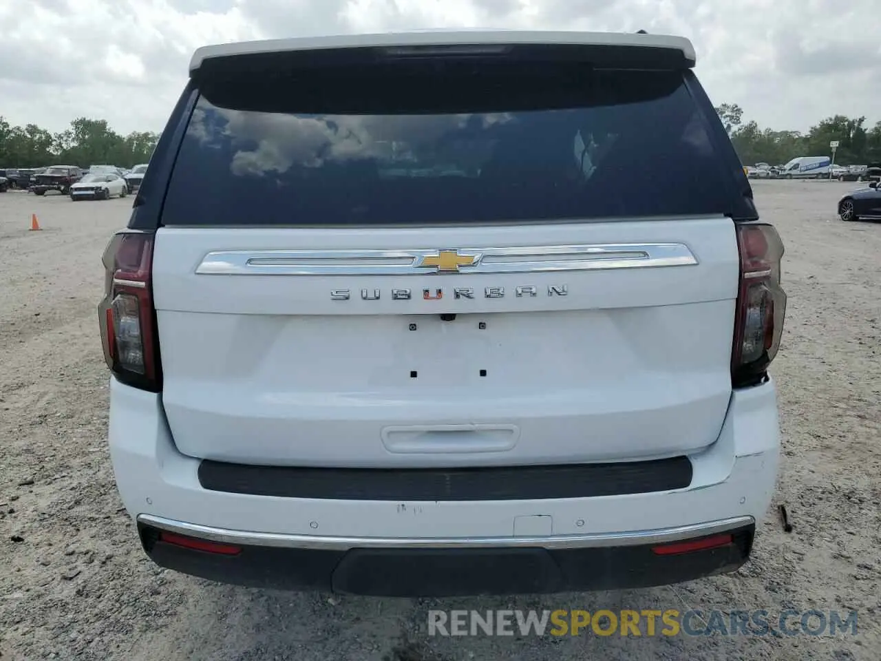 6 Photograph of a damaged car 1GNSKBKD6PR109736 CHEVROLET SUBURBAN 2023