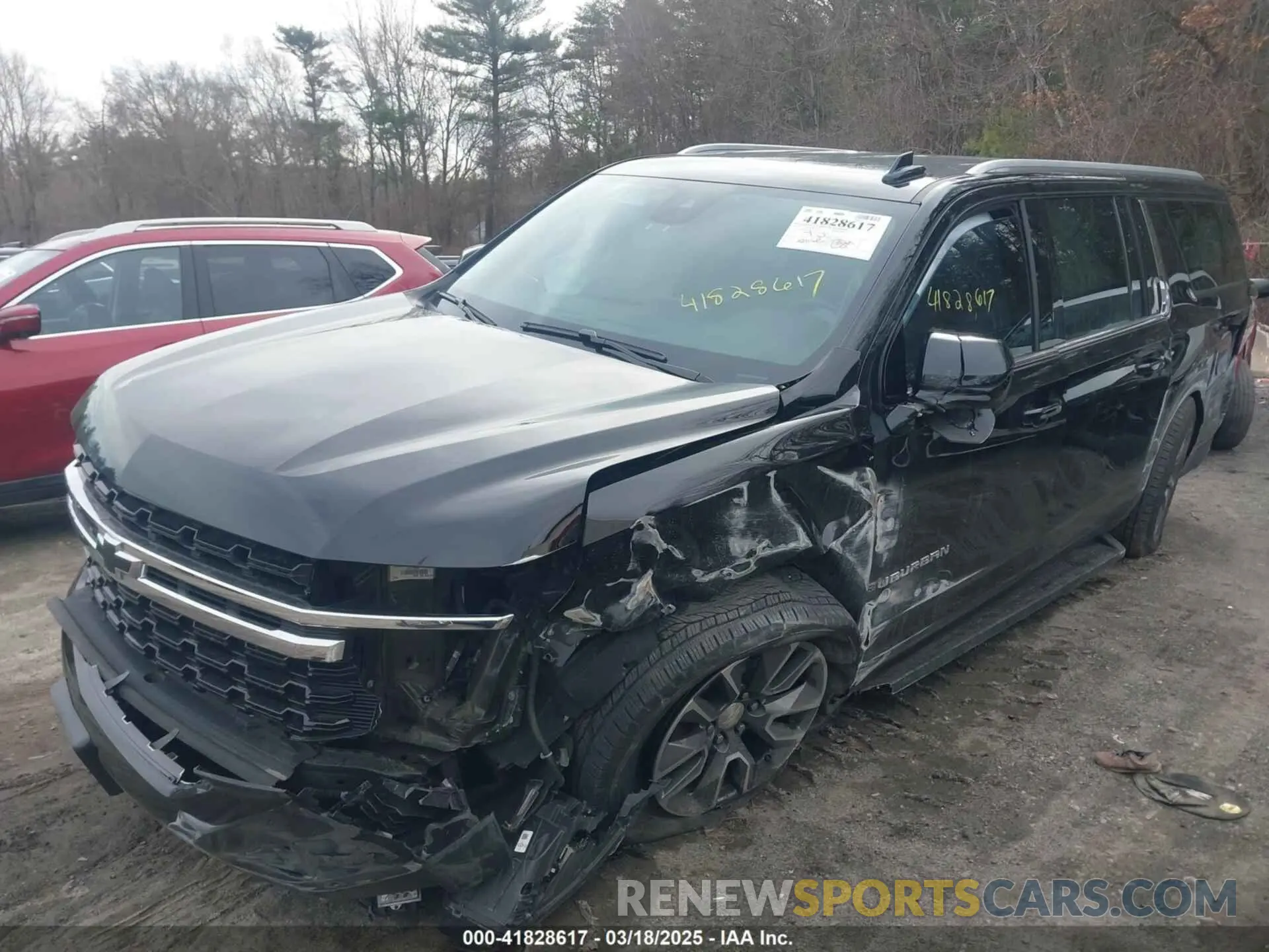 2 Photograph of a damaged car 1GNSKBKD7PR110930 CHEVROLET SUBURBAN 2023