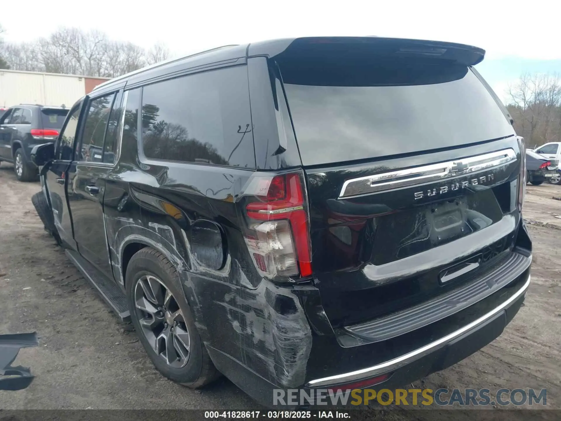 3 Photograph of a damaged car 1GNSKBKD7PR110930 CHEVROLET SUBURBAN 2023
