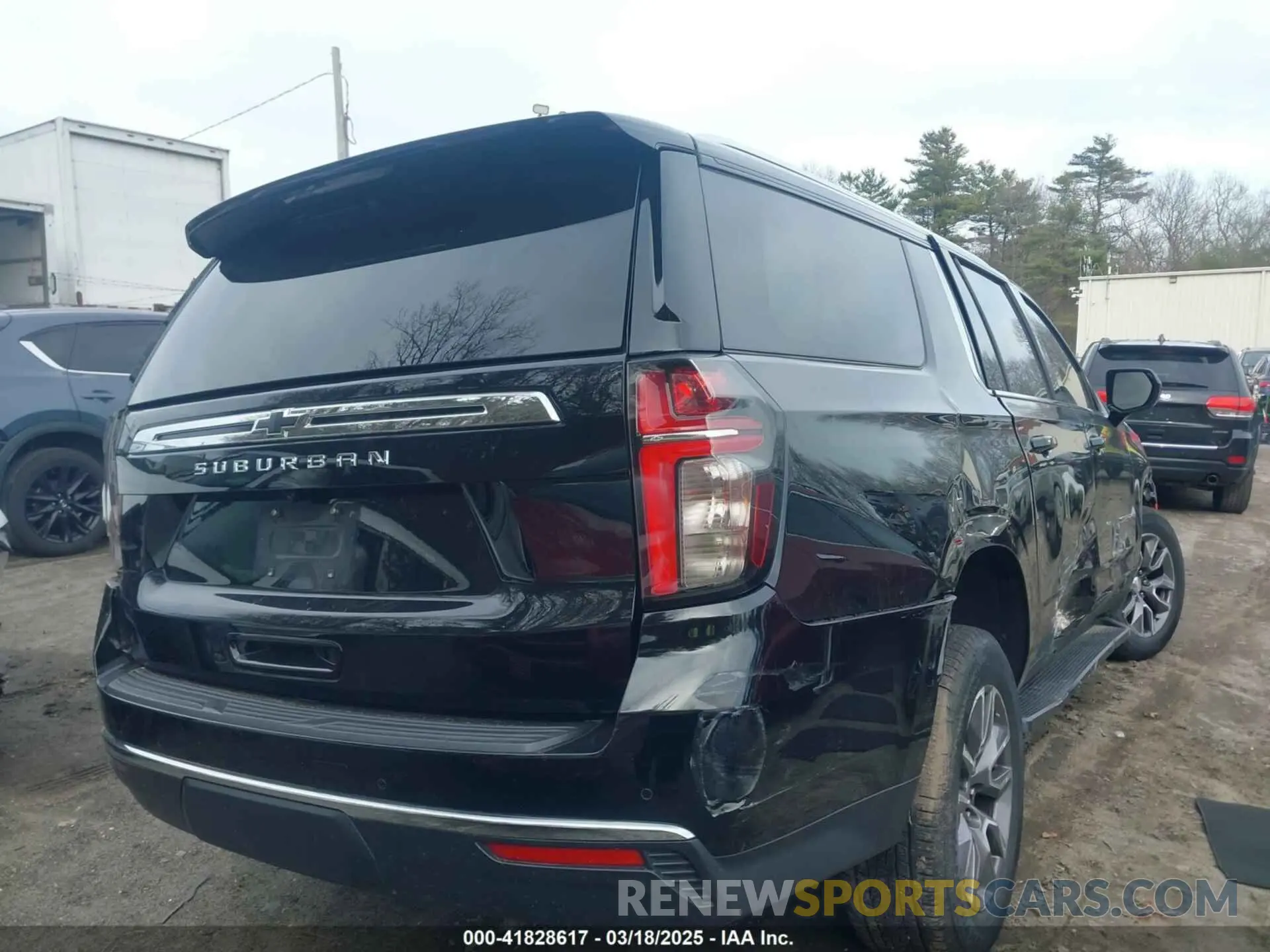 4 Photograph of a damaged car 1GNSKBKD7PR110930 CHEVROLET SUBURBAN 2023
