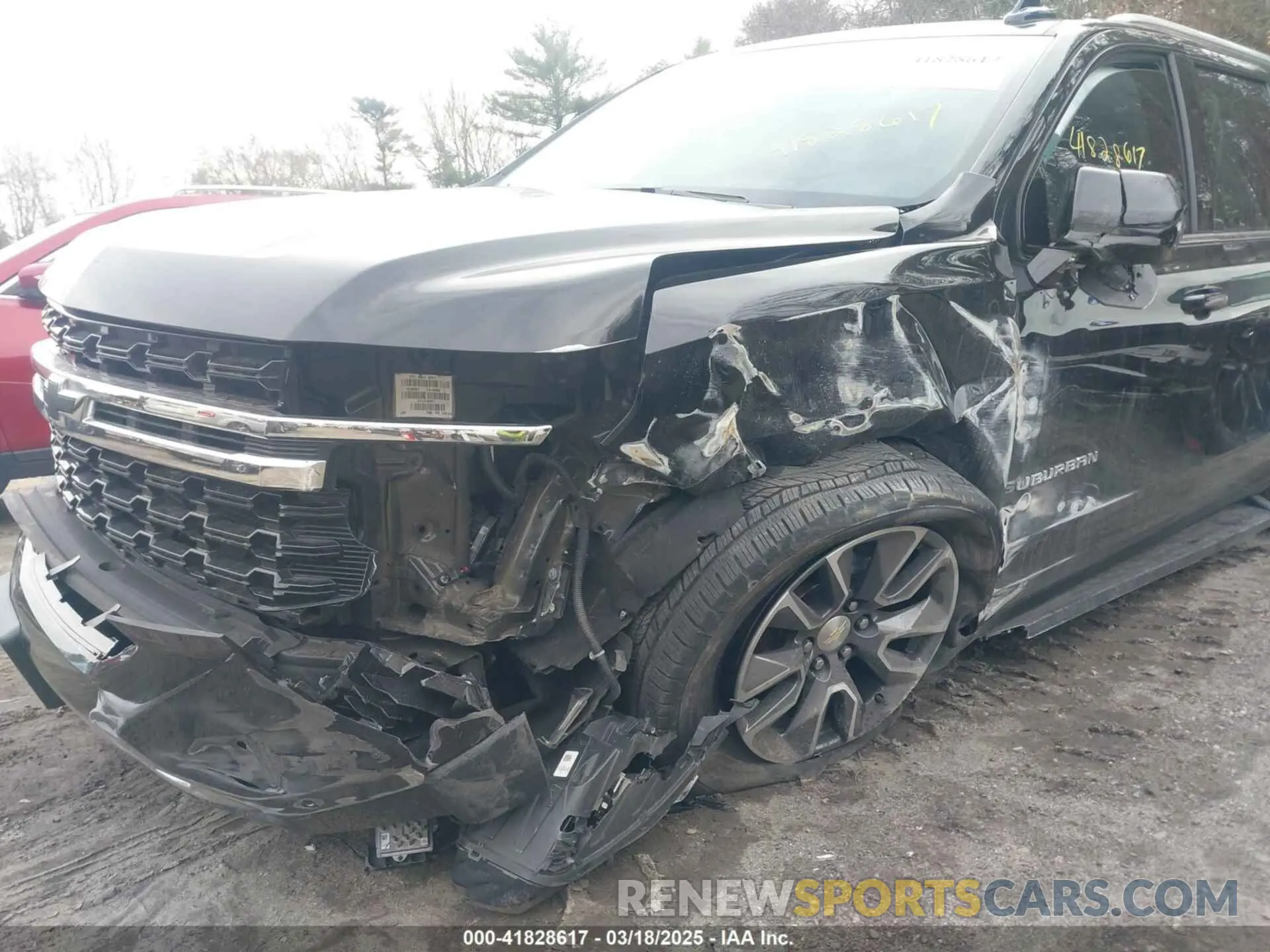 6 Photograph of a damaged car 1GNSKBKD7PR110930 CHEVROLET SUBURBAN 2023