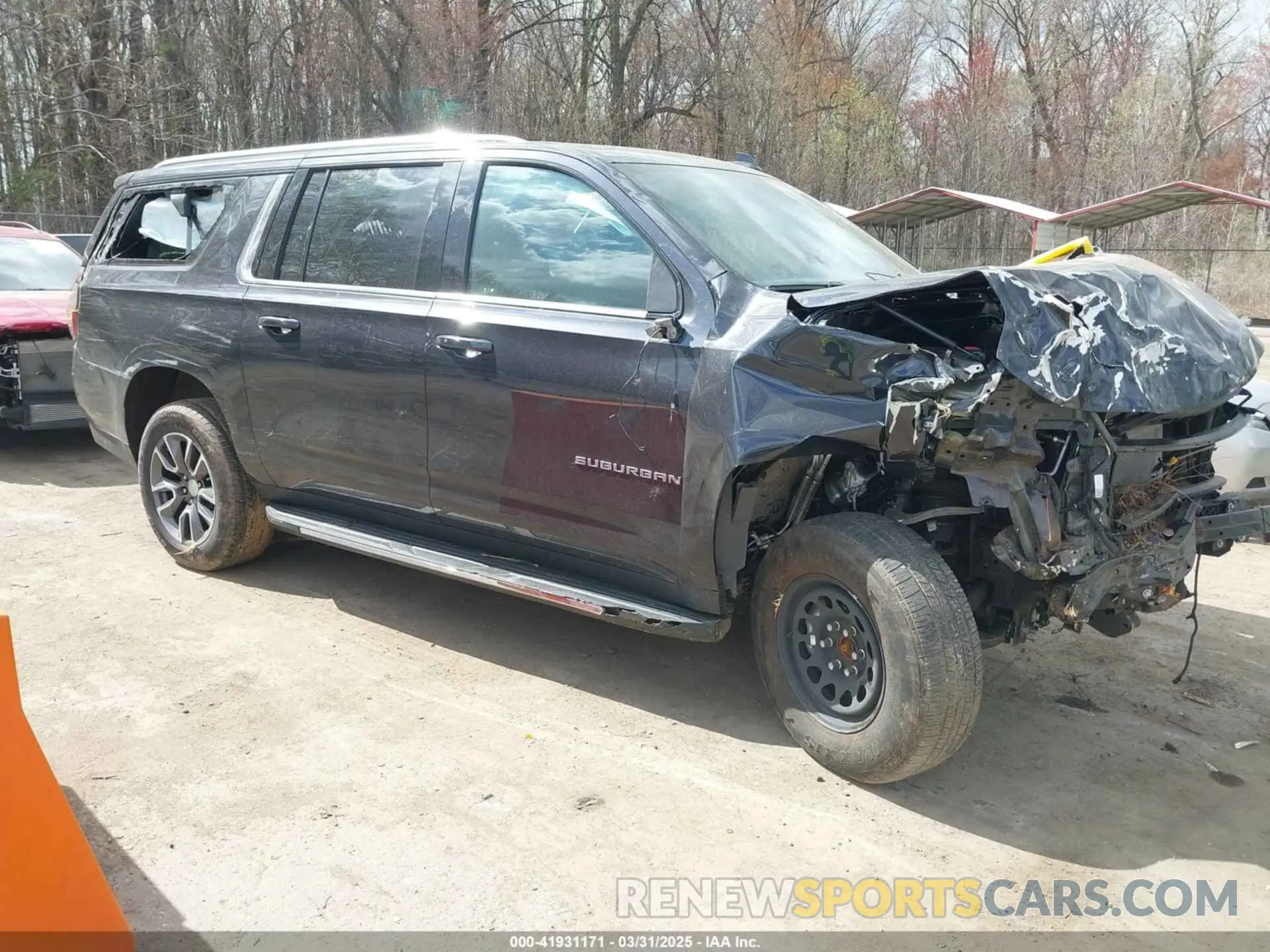 1 Photograph of a damaged car 1GNSKBKDXPR210553 CHEVROLET SUBURBAN 2023