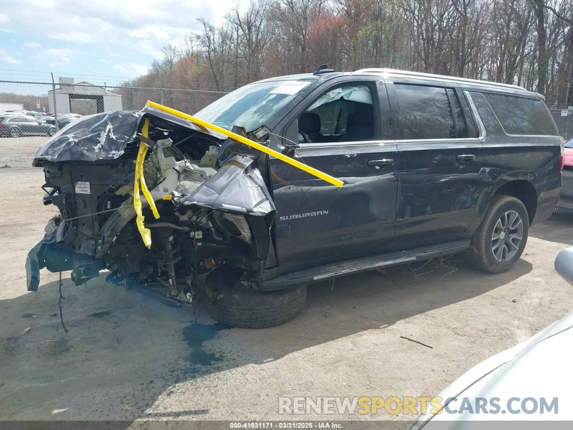 2 Photograph of a damaged car 1GNSKBKDXPR210553 CHEVROLET SUBURBAN 2023