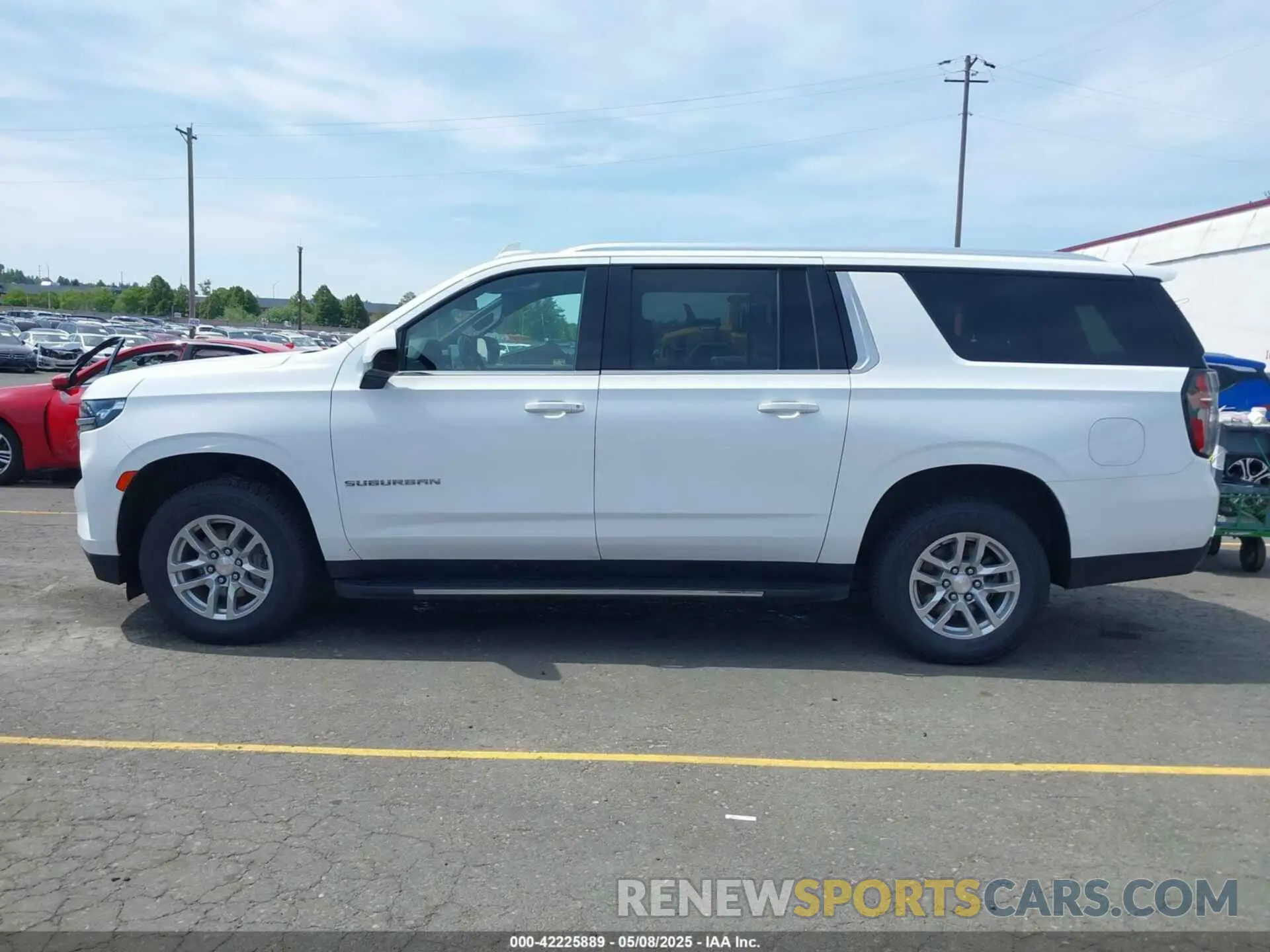 14 Photograph of a damaged car 1GNSKCKD3PR347422 CHEVROLET SUBURBAN 2023