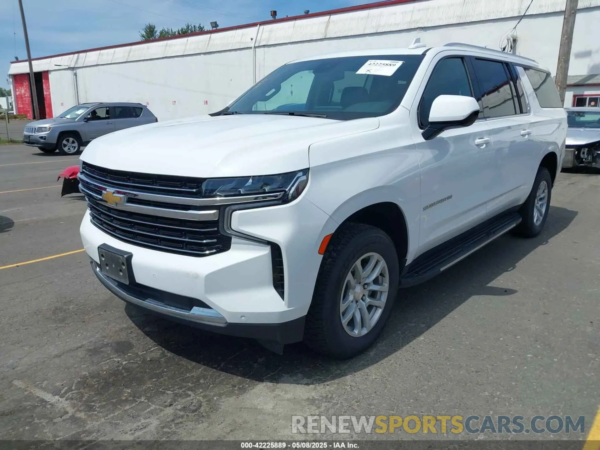2 Photograph of a damaged car 1GNSKCKD3PR347422 CHEVROLET SUBURBAN 2023