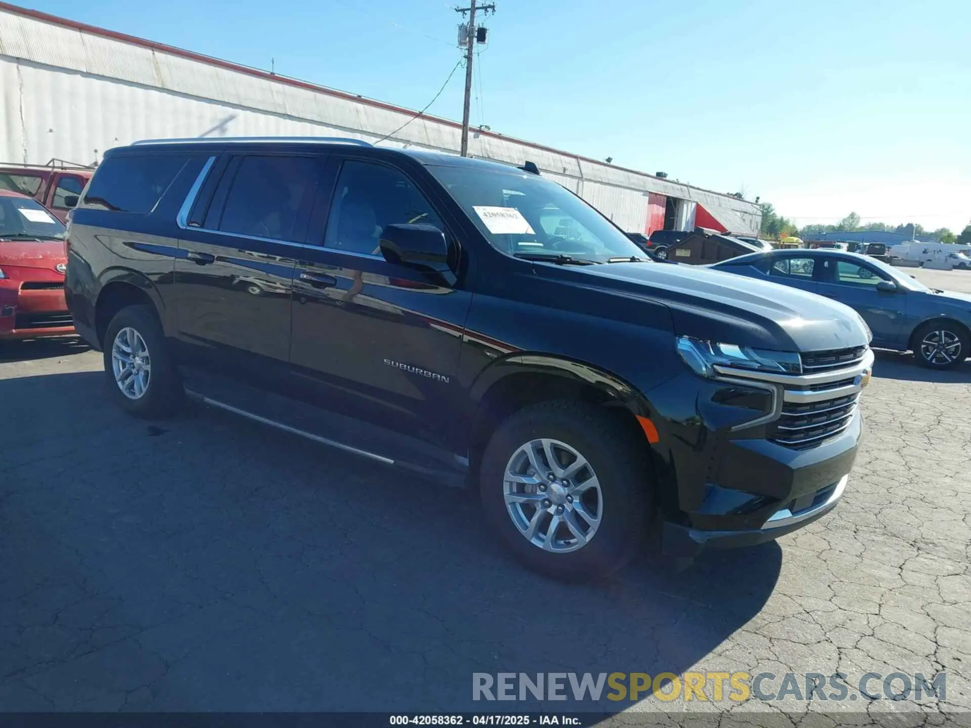 1 Photograph of a damaged car 1GNSKCKD4PR291622 CHEVROLET SUBURBAN 2023
