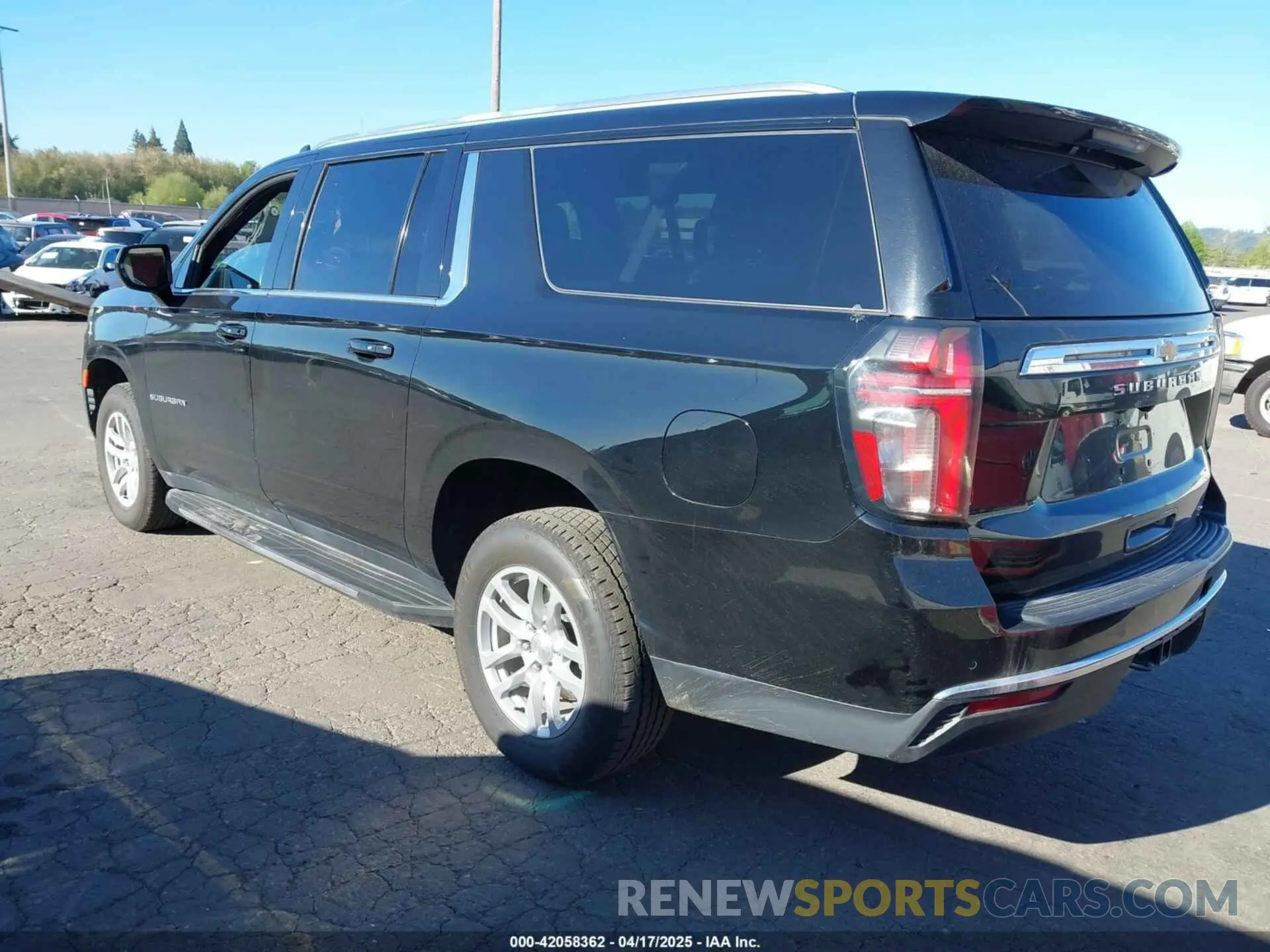 3 Photograph of a damaged car 1GNSKCKD4PR291622 CHEVROLET SUBURBAN 2023